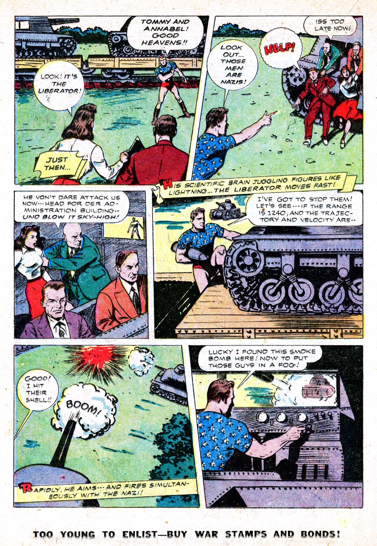 Read online Exciting Comics comic -  Issue #35 - 32