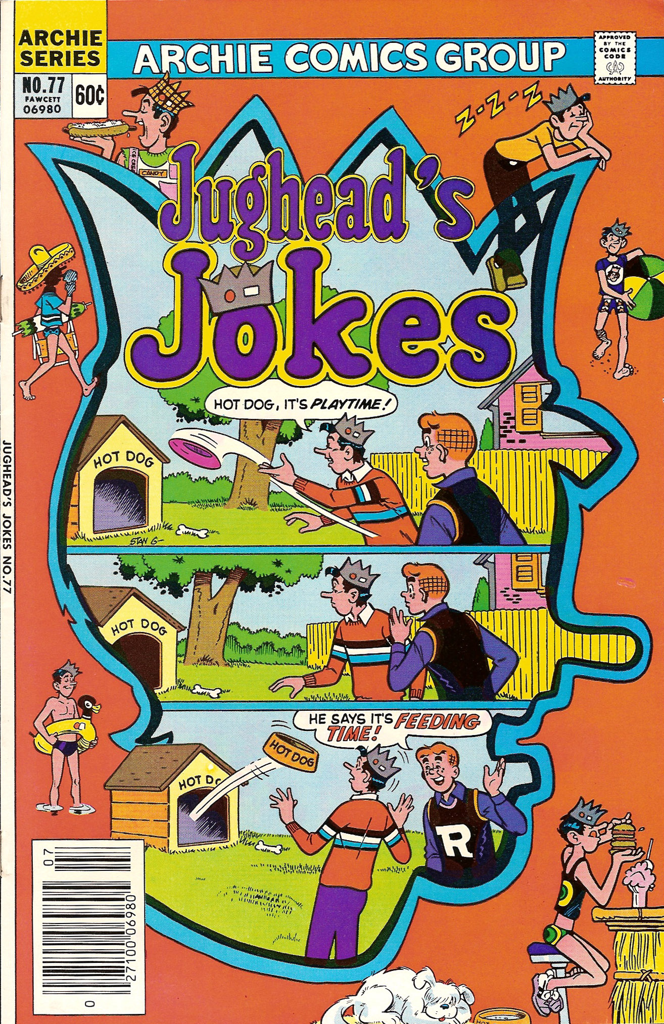 Read online Jughead's Jokes comic -  Issue #77 - 1