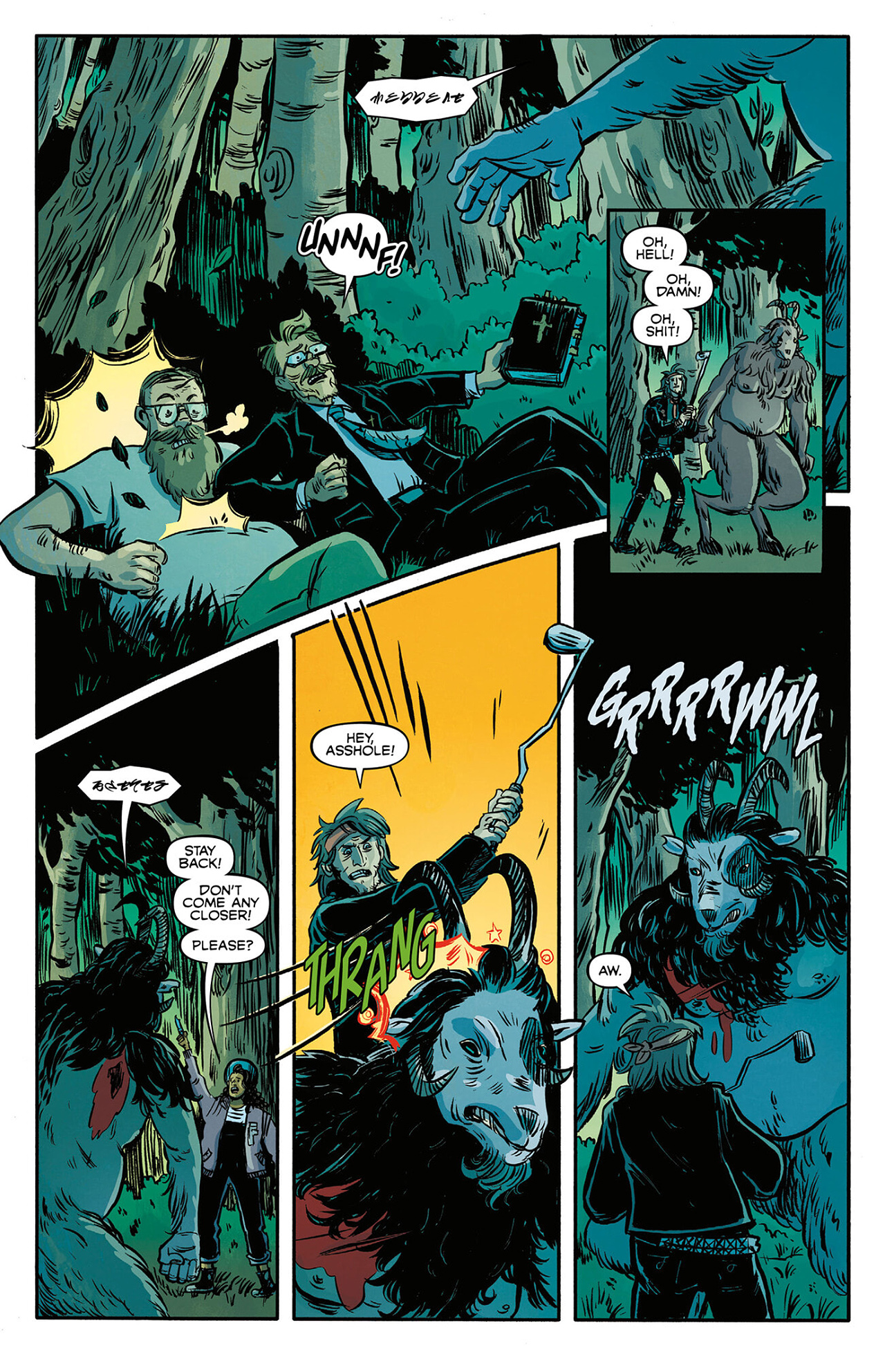 Read online Door to Door, Night by Night comic -  Issue #7 - 19