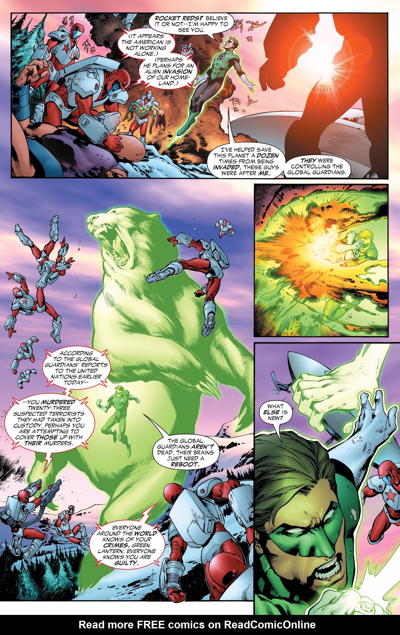 Read online Green Lantern (2005) comic -  Issue # _TPB 3 - 45