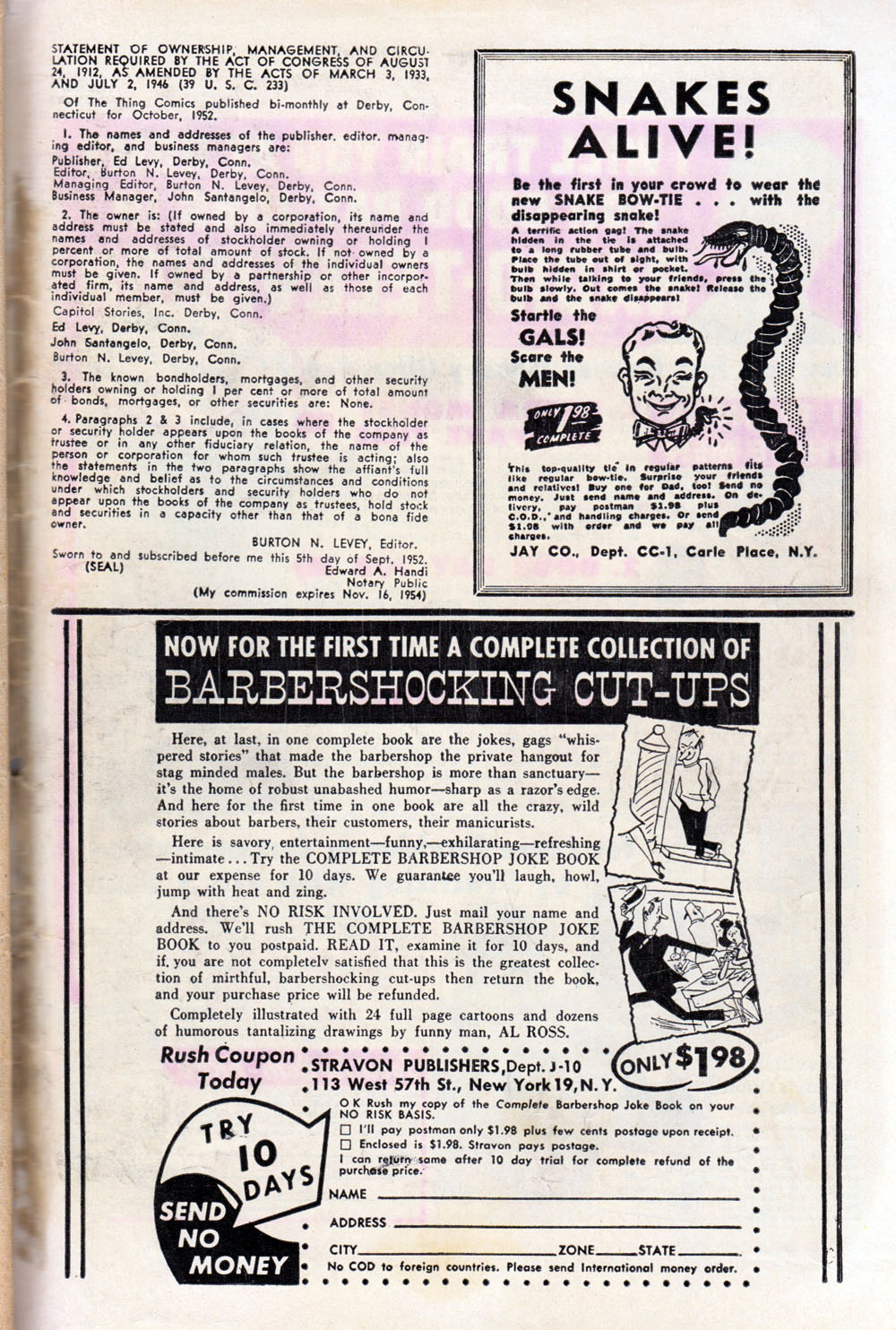 Read online The Thing! (1952) comic -  Issue #6 - 35
