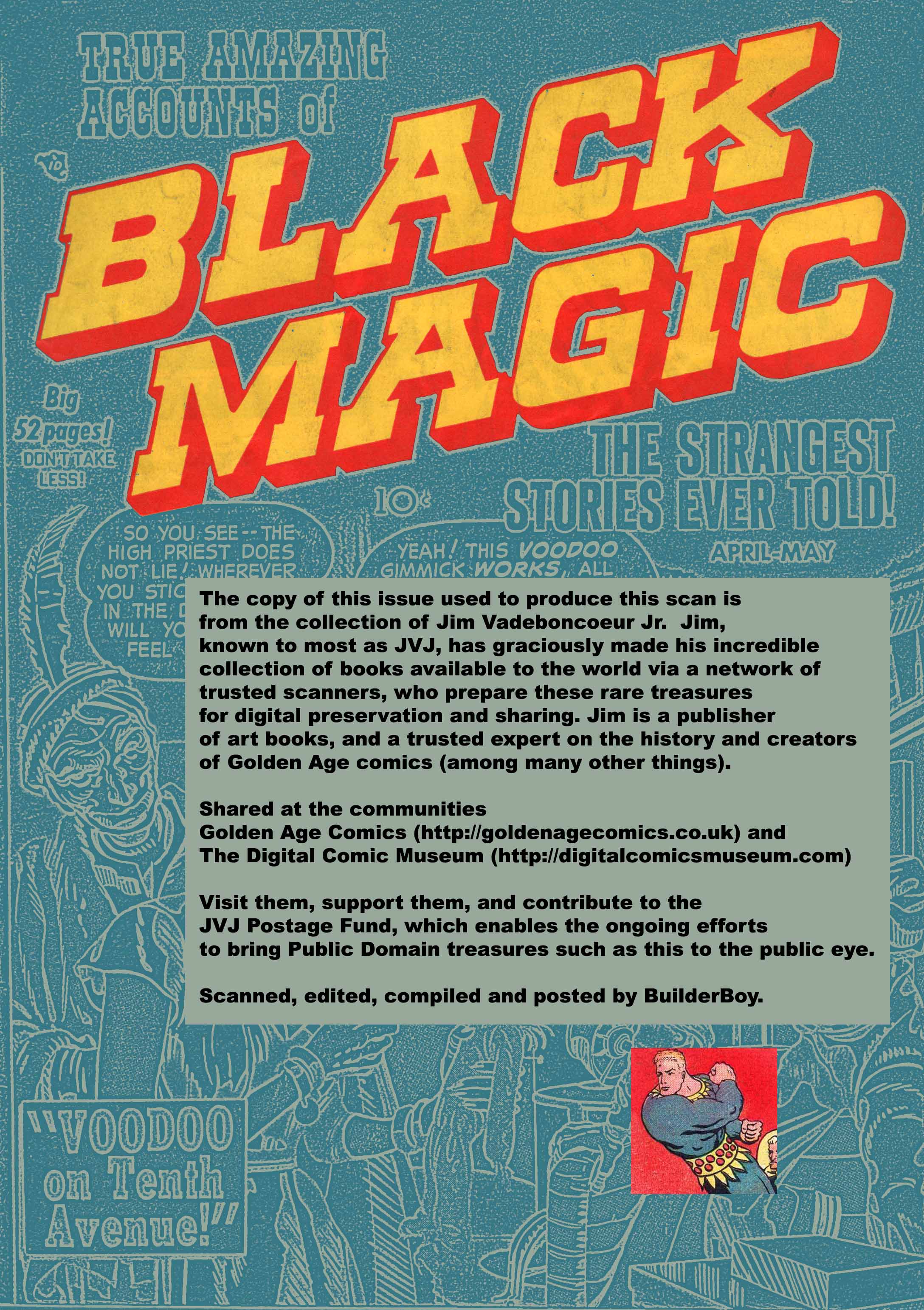 Read online Black Magic (1950) comic -  Issue #4 - 54