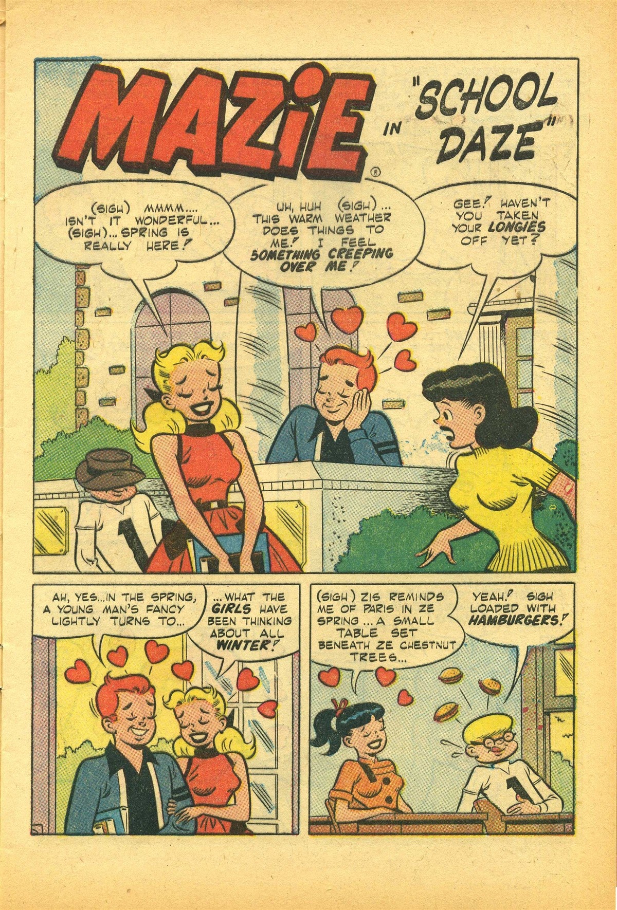 Read online Tastee-Freez Comics comic -  Issue #5 - 5