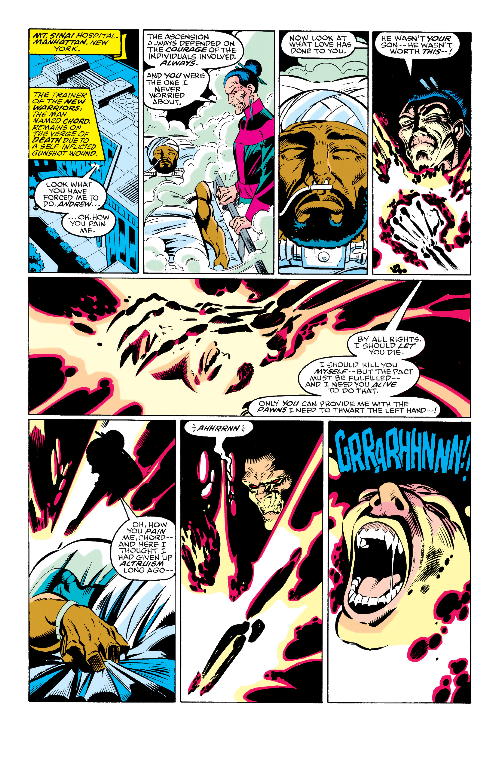 Read online The New Warriors comic -  Issue #22 - 5
