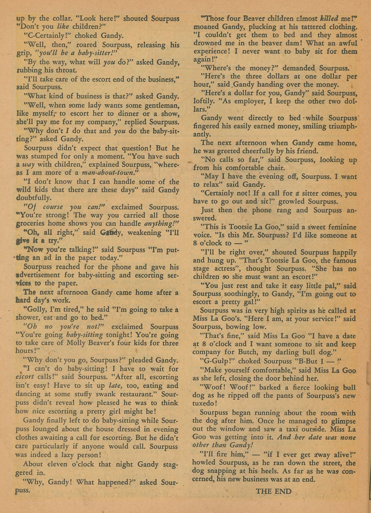Read online Paul Terry's Mighty Mouse Comics comic -  Issue #24 - 22