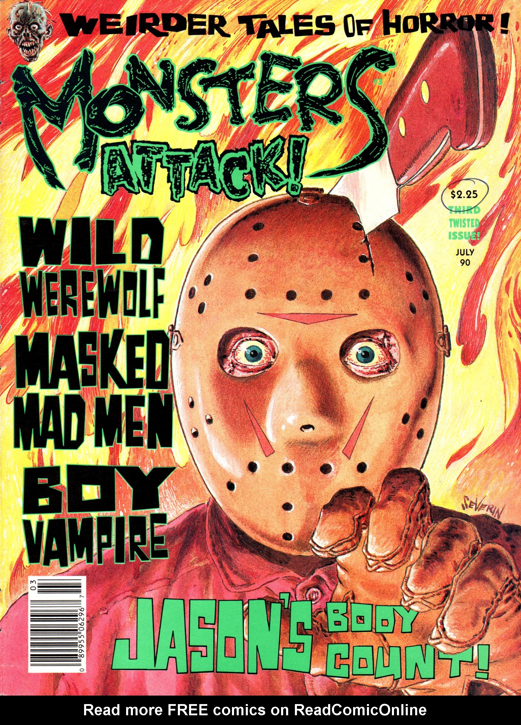 Read online Monsters Attack comic -  Issue #3 - 1