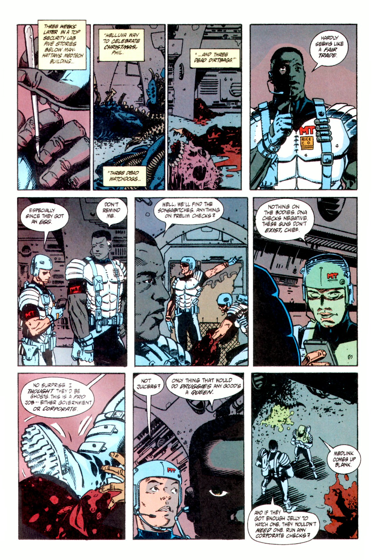 Read online Aliens: Music of the Spears comic -  Issue #1 - 16
