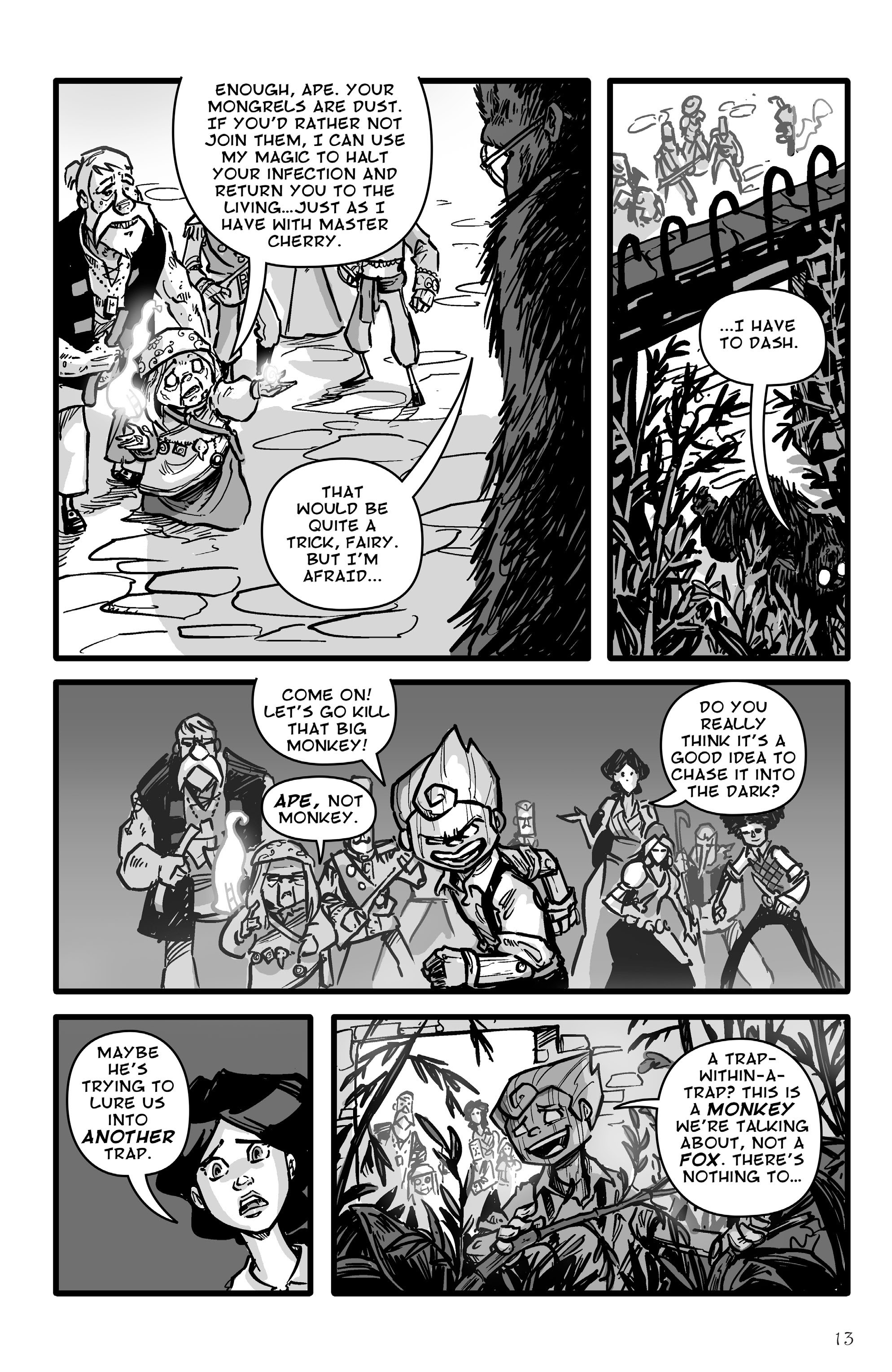 Read online Pinocchio, Vampire Slayer Versus the Vampire Zoo comic -  Issue # Full - 15