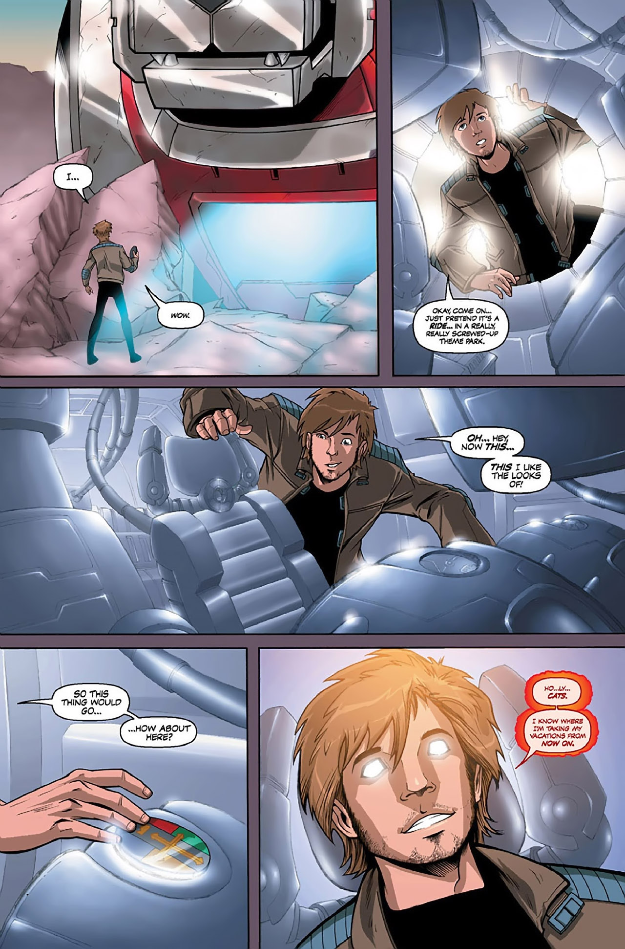 Read online Voltron: Defender of the Universe (Existed) comic -  Issue #3 - 9