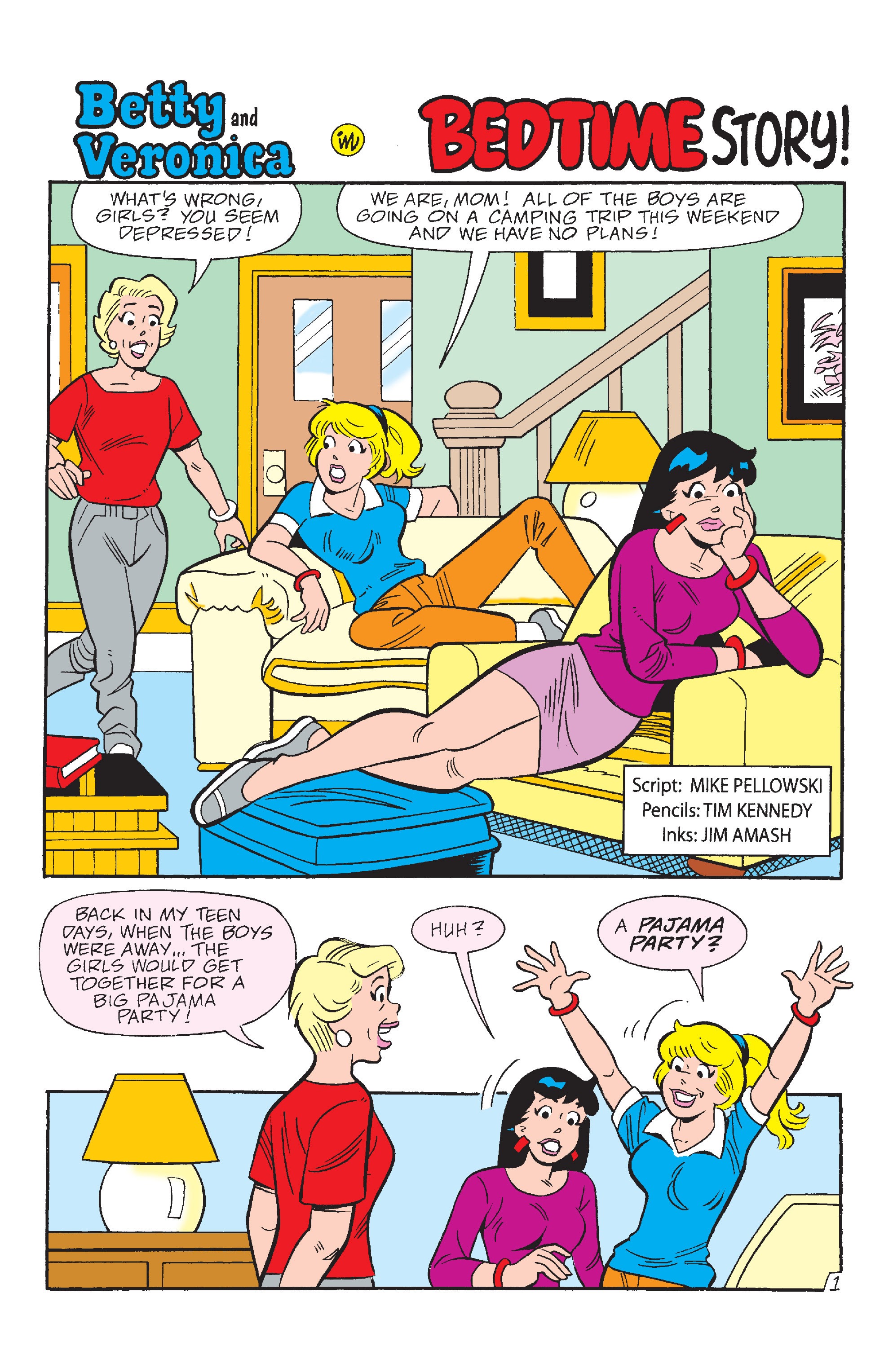 Read online Betty and Veronica: Sleepover Special comic -  Issue # TPB - 3
