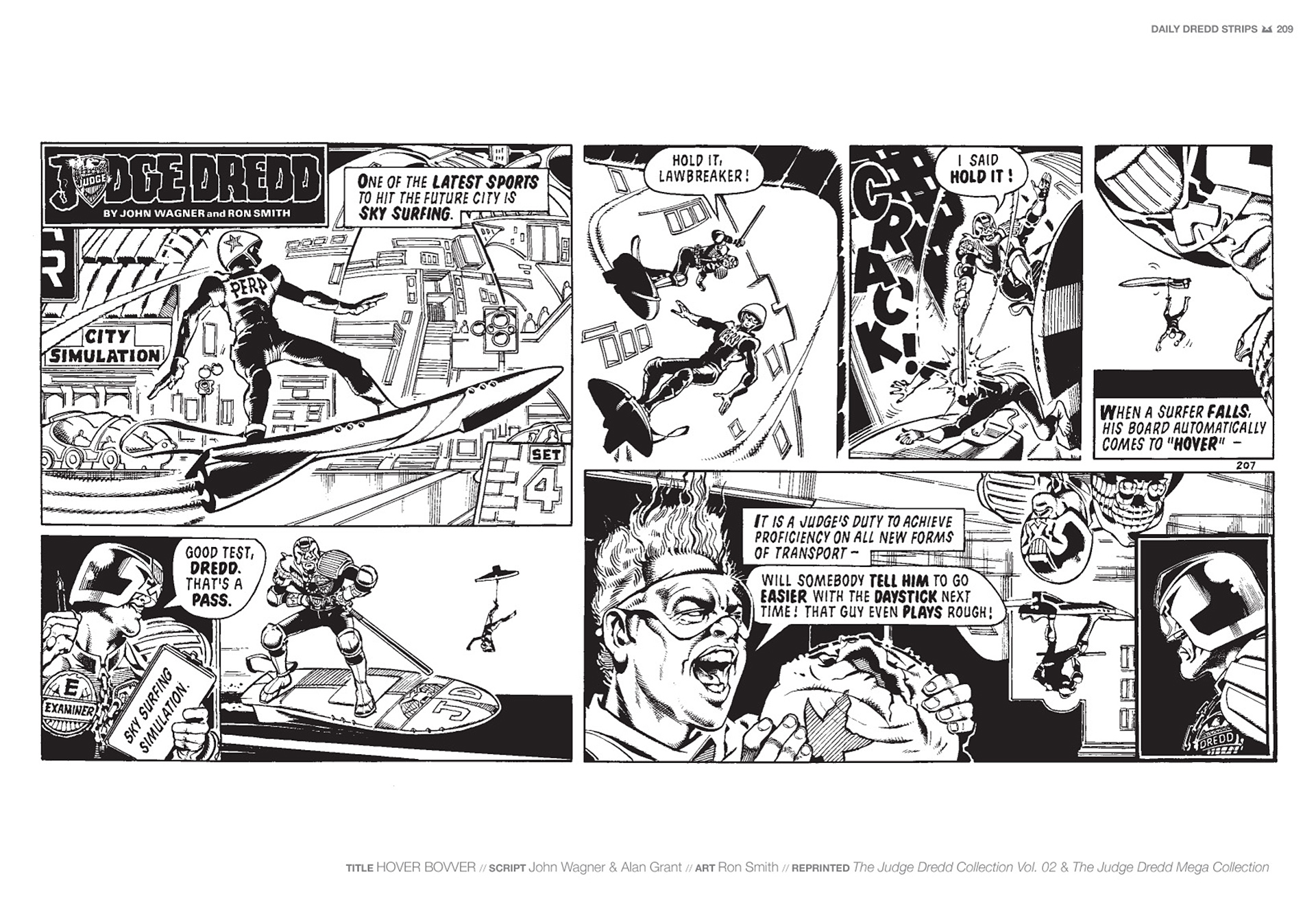 Read online Judge Dredd: The Daily Dredds comic -  Issue # TPB 1 - 212