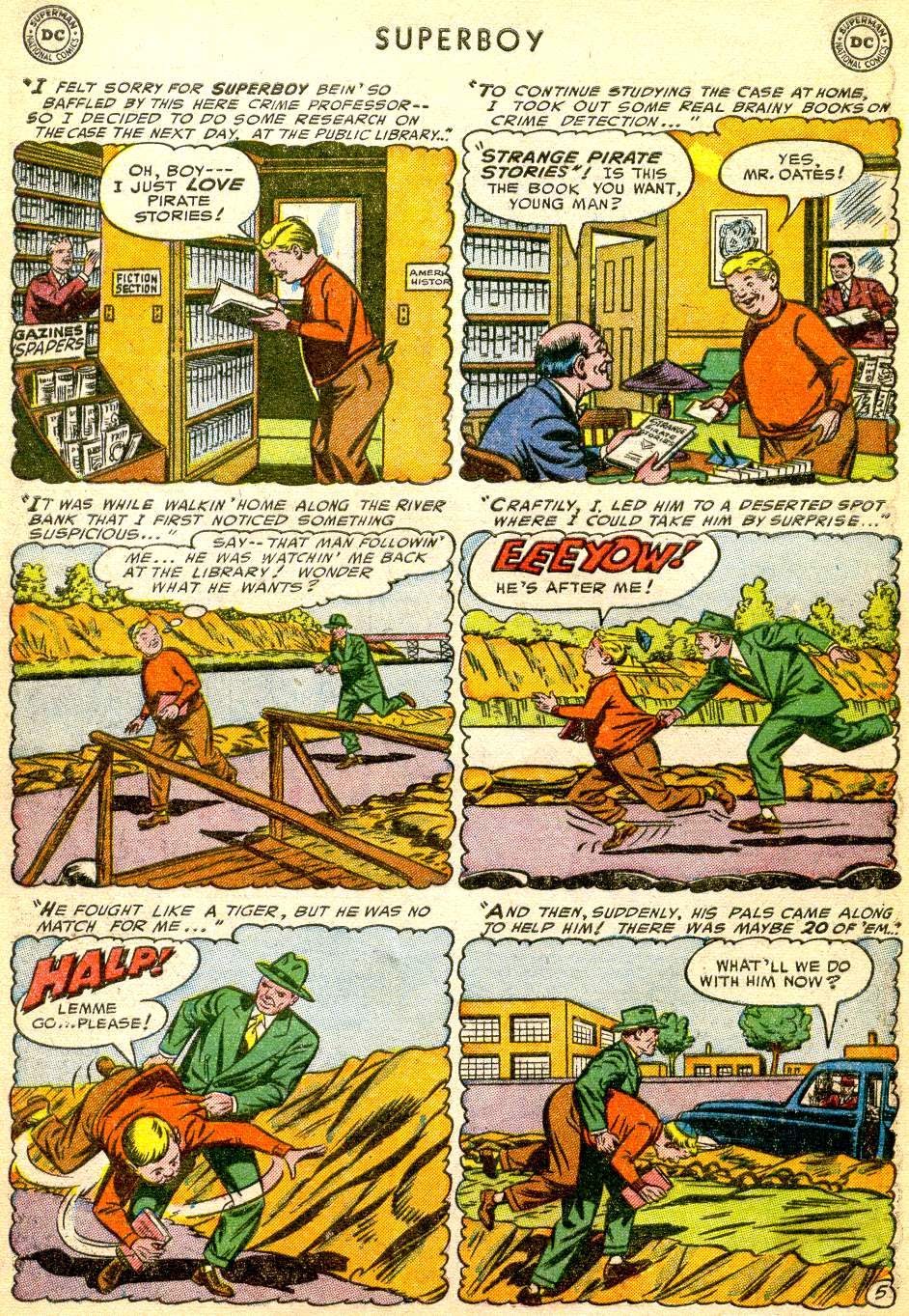 Read online Superboy (1949) comic -  Issue #30 - 35