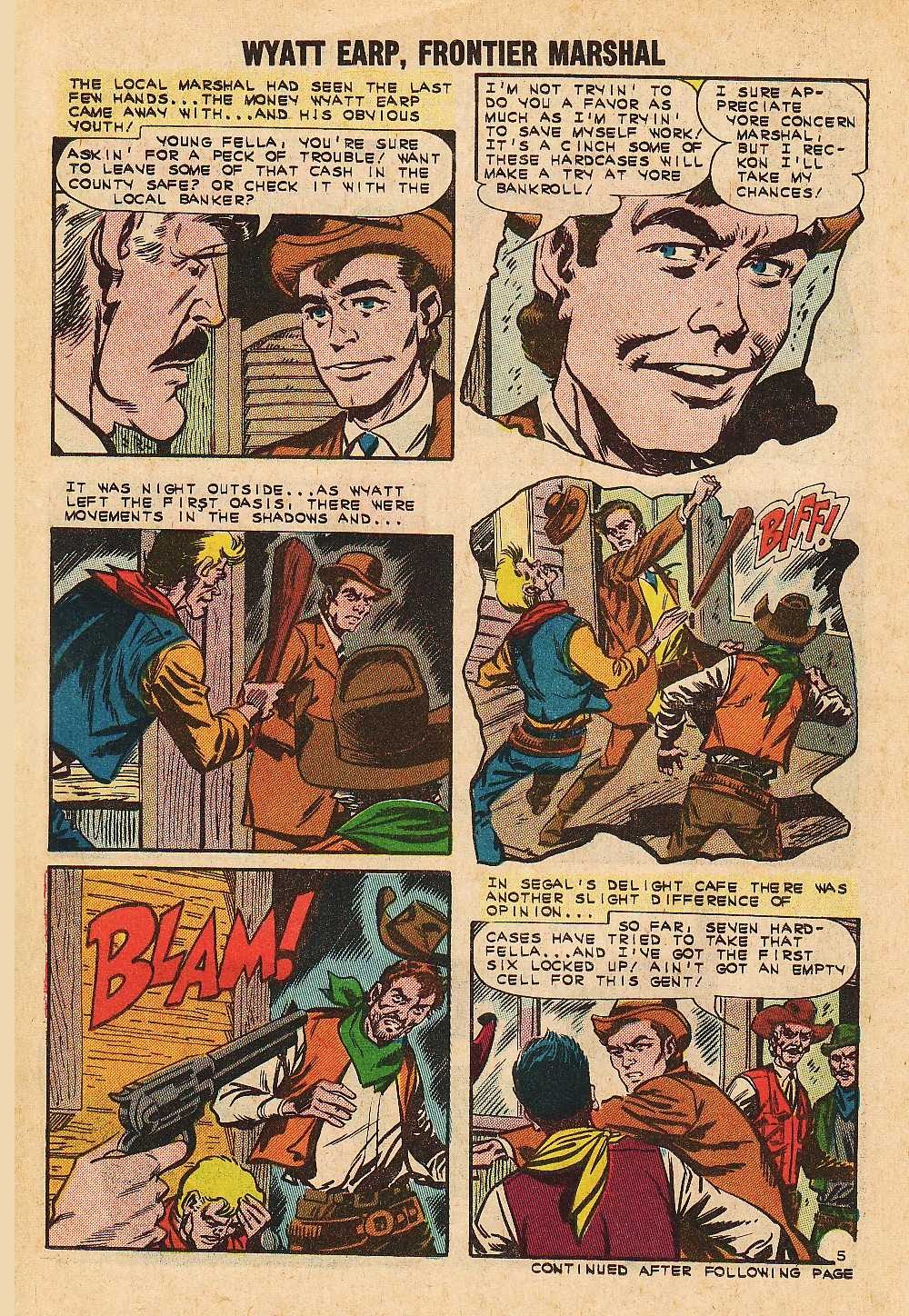 Read online Wyatt Earp Frontier Marshal comic -  Issue #49 - 14