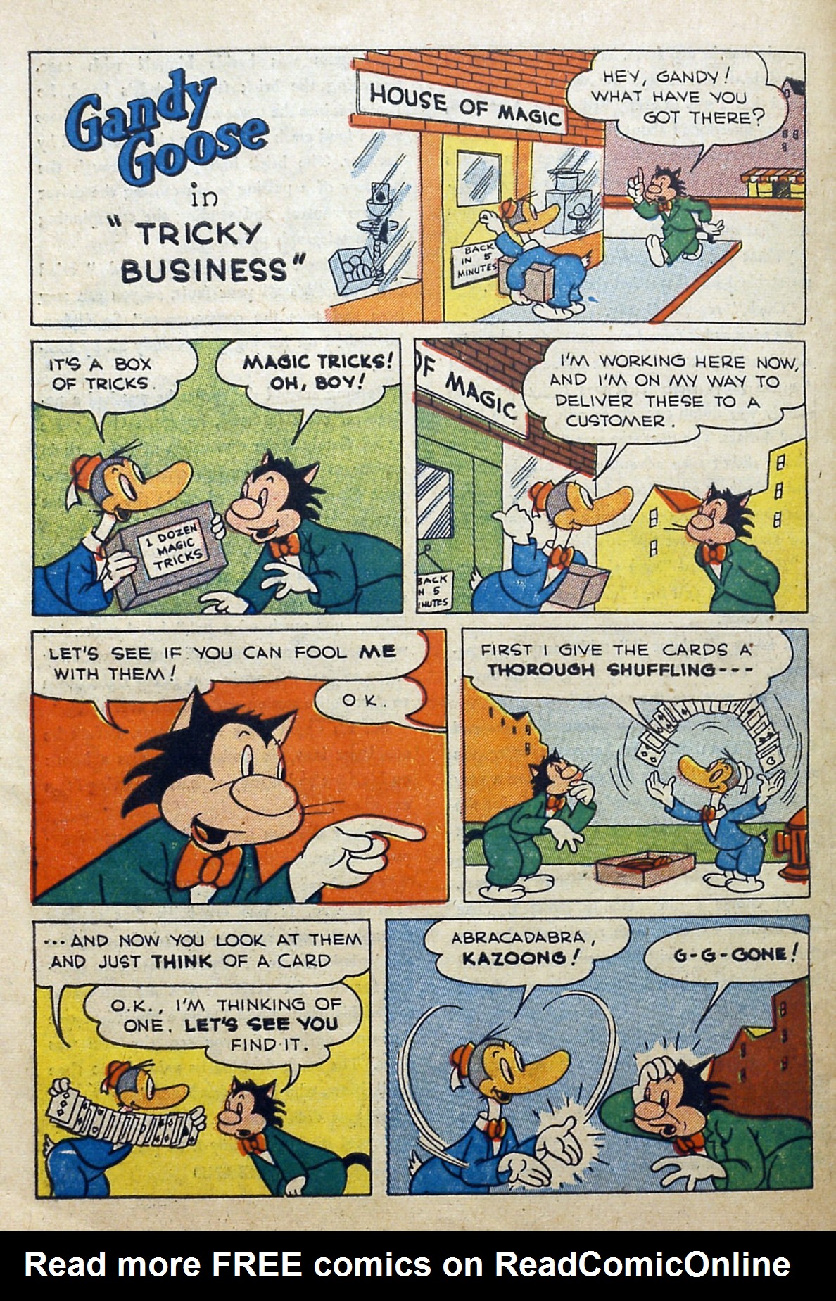 Read online Paul Terry's Mighty Mouse Comics comic -  Issue #42 - 61