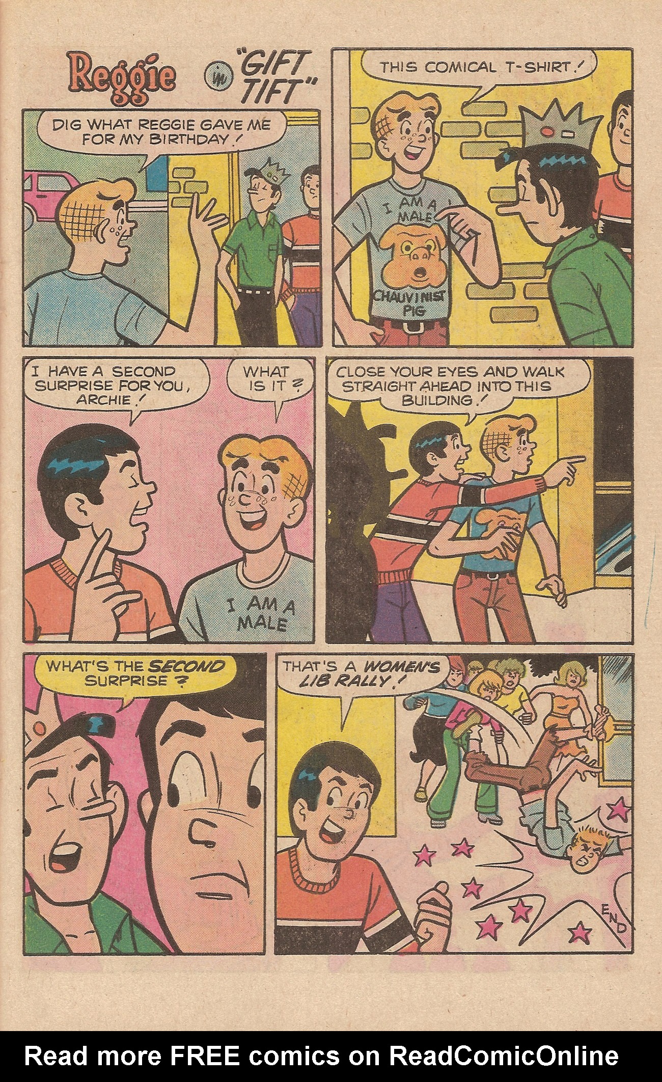 Read online Reggie's Wise Guy Jokes comic -  Issue #39 - 23