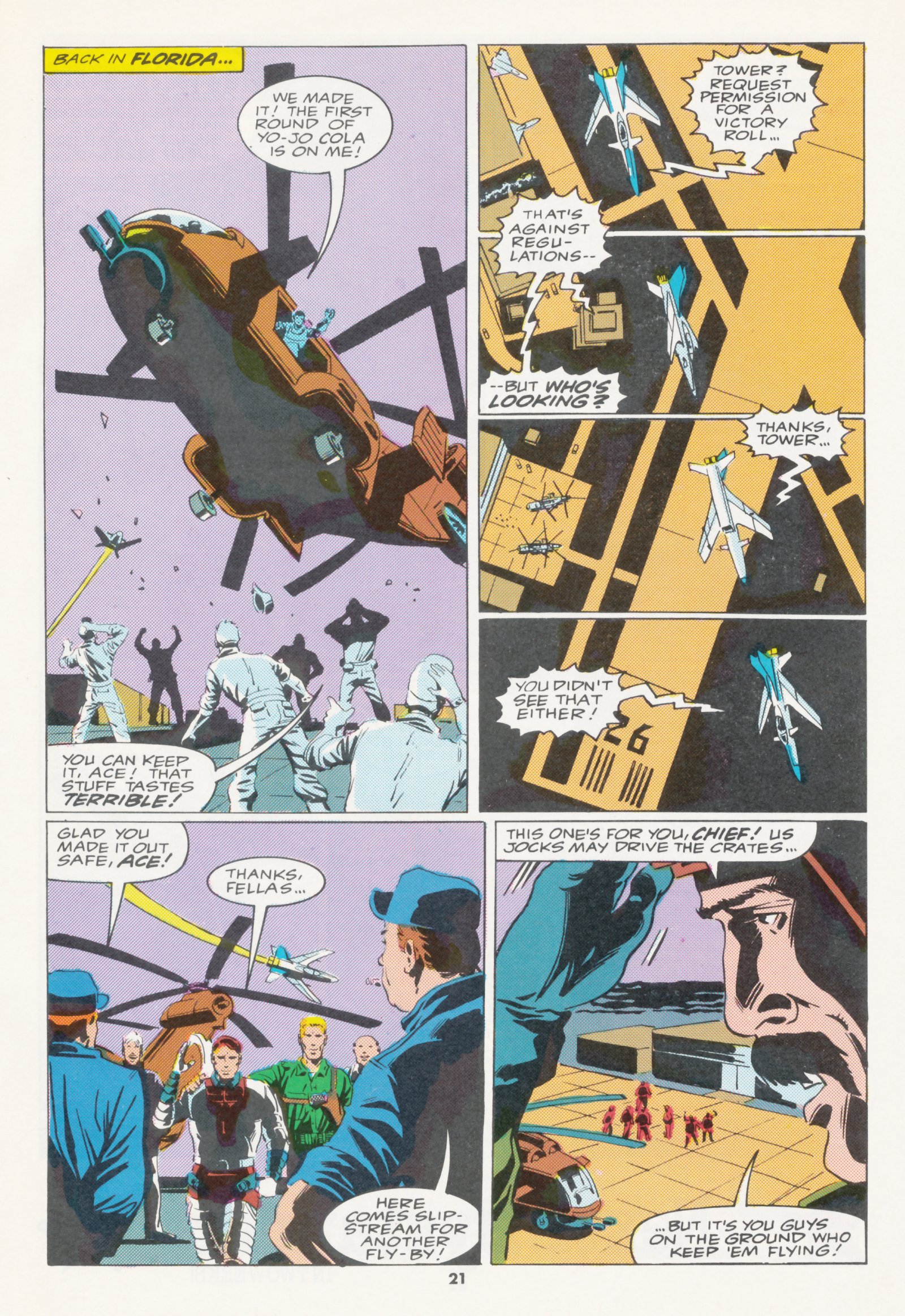 Read online Action Force comic -  Issue #48 - 21
