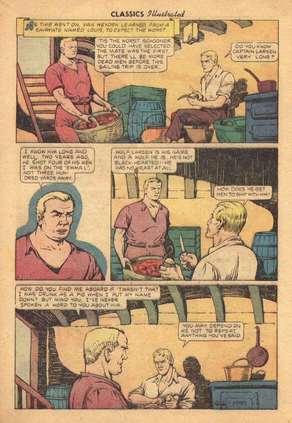 Read online Classics Illustrated comic -  Issue #85 - 10