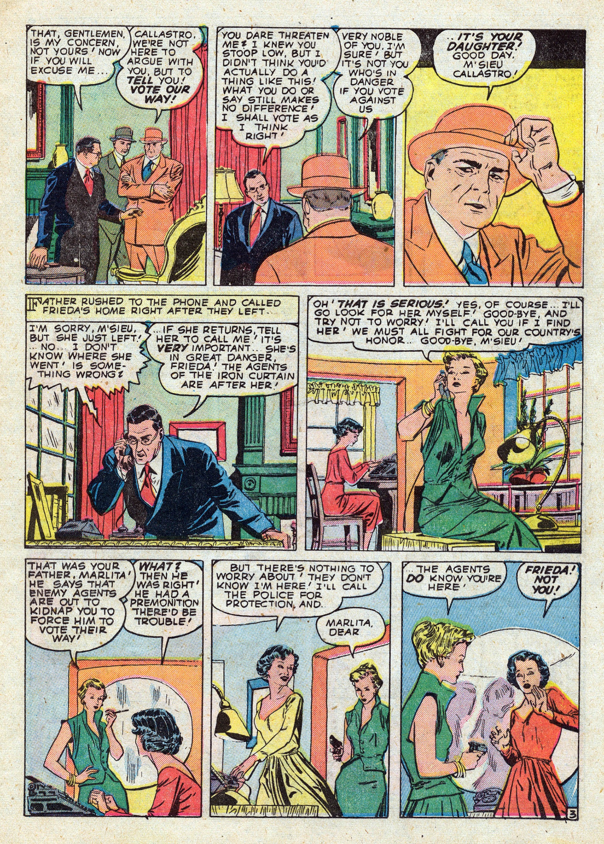 Read online Girl Comics (1949) comic -  Issue #8 - 5