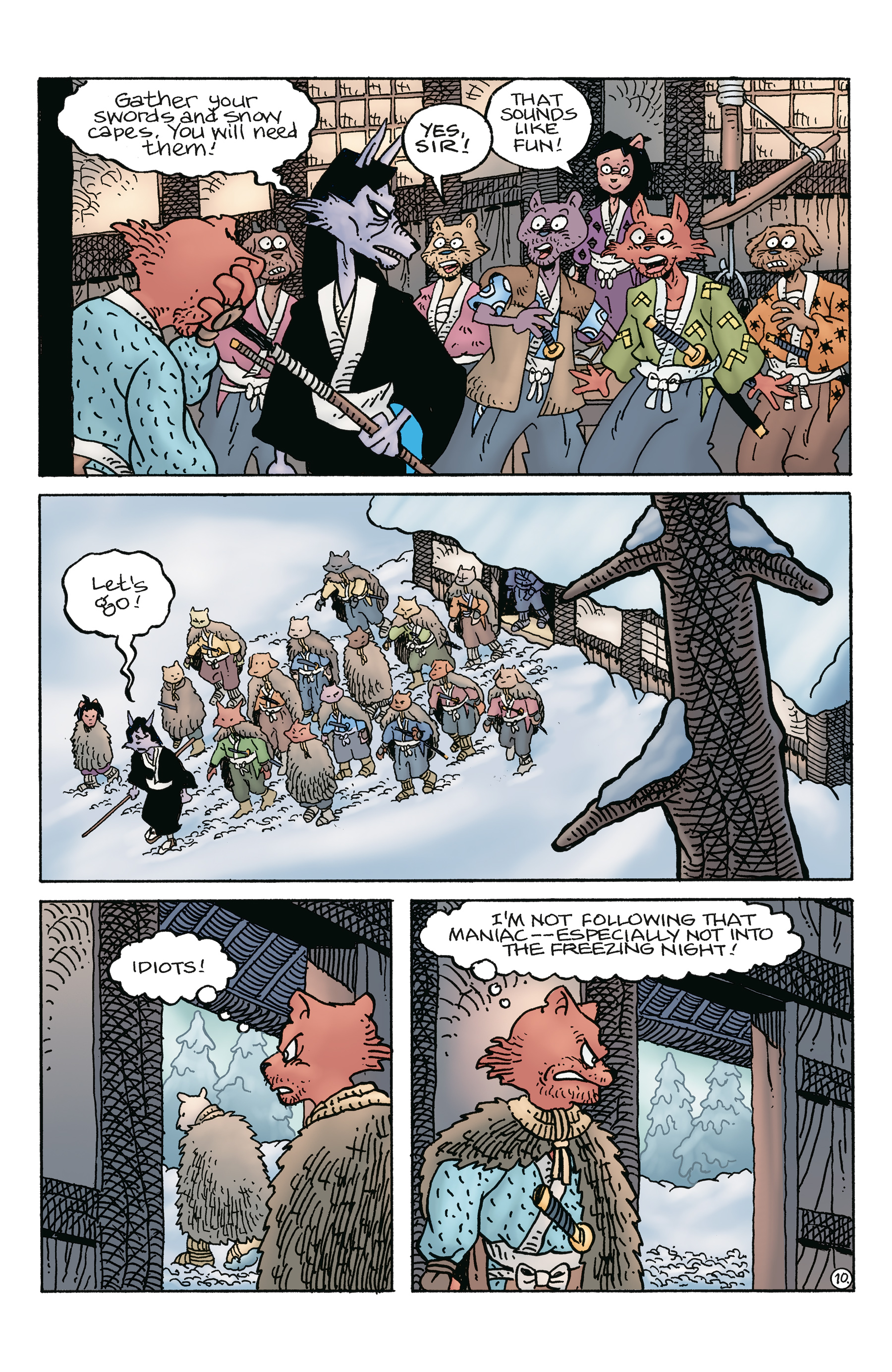 Read online Usagi Yojimbo: Ice and Snow comic -  Issue #2 - 12
