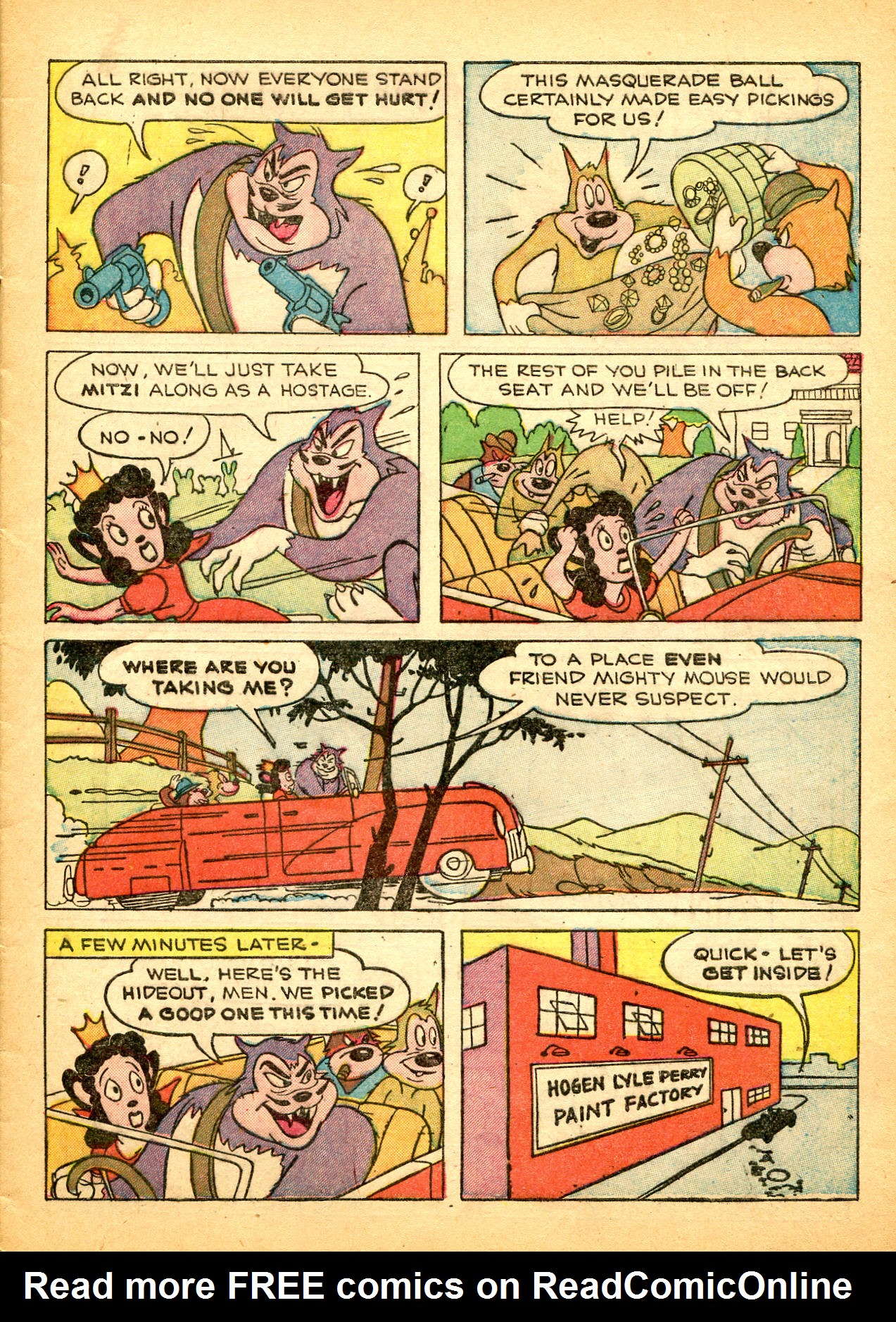 Read online Paul Terry's Mighty Mouse Comics comic -  Issue #31 - 4