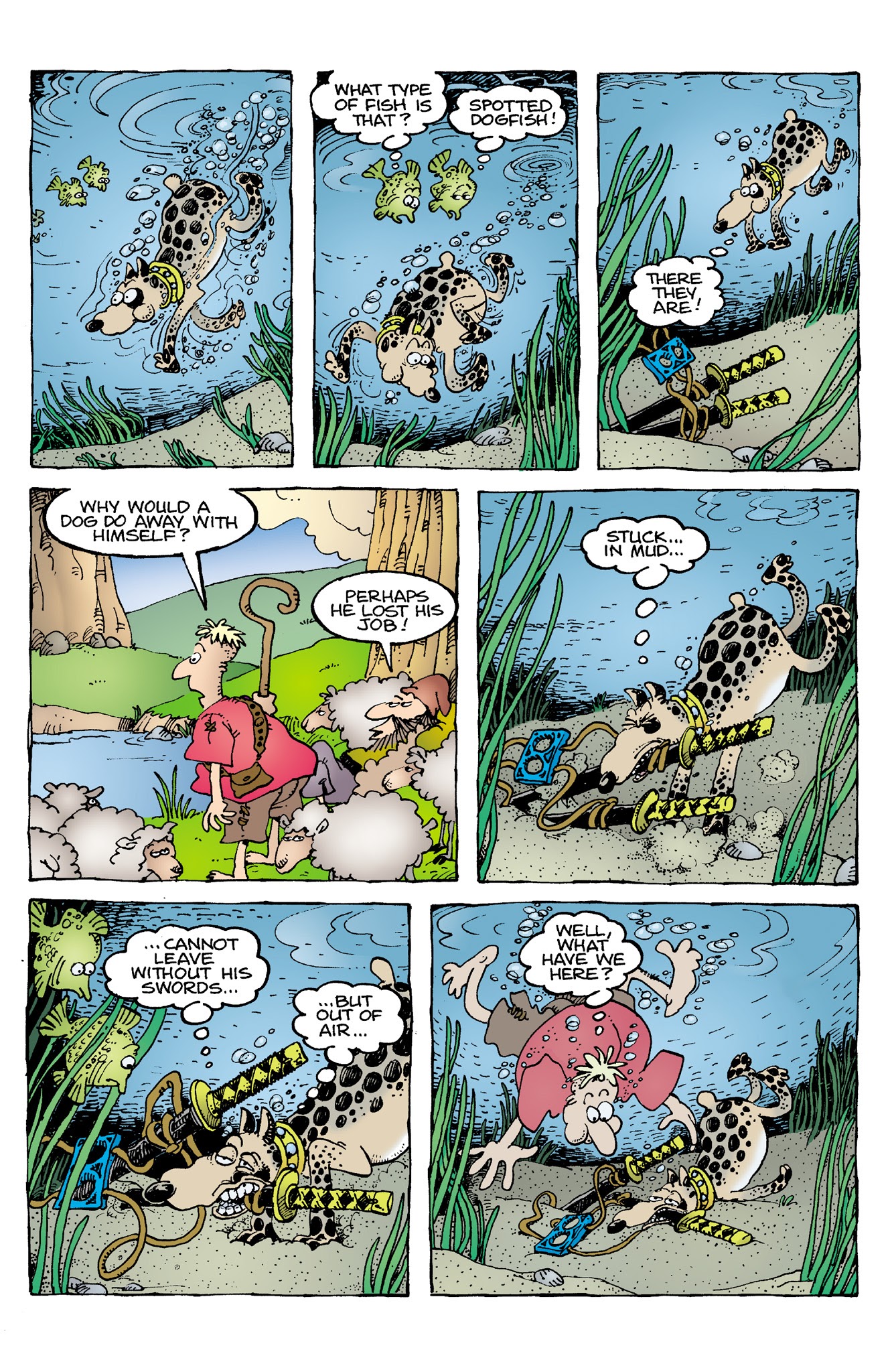 Read online Sergio Aragonés' Groo: Mightier Than the Sword comic -  Issue # _TPB - 87