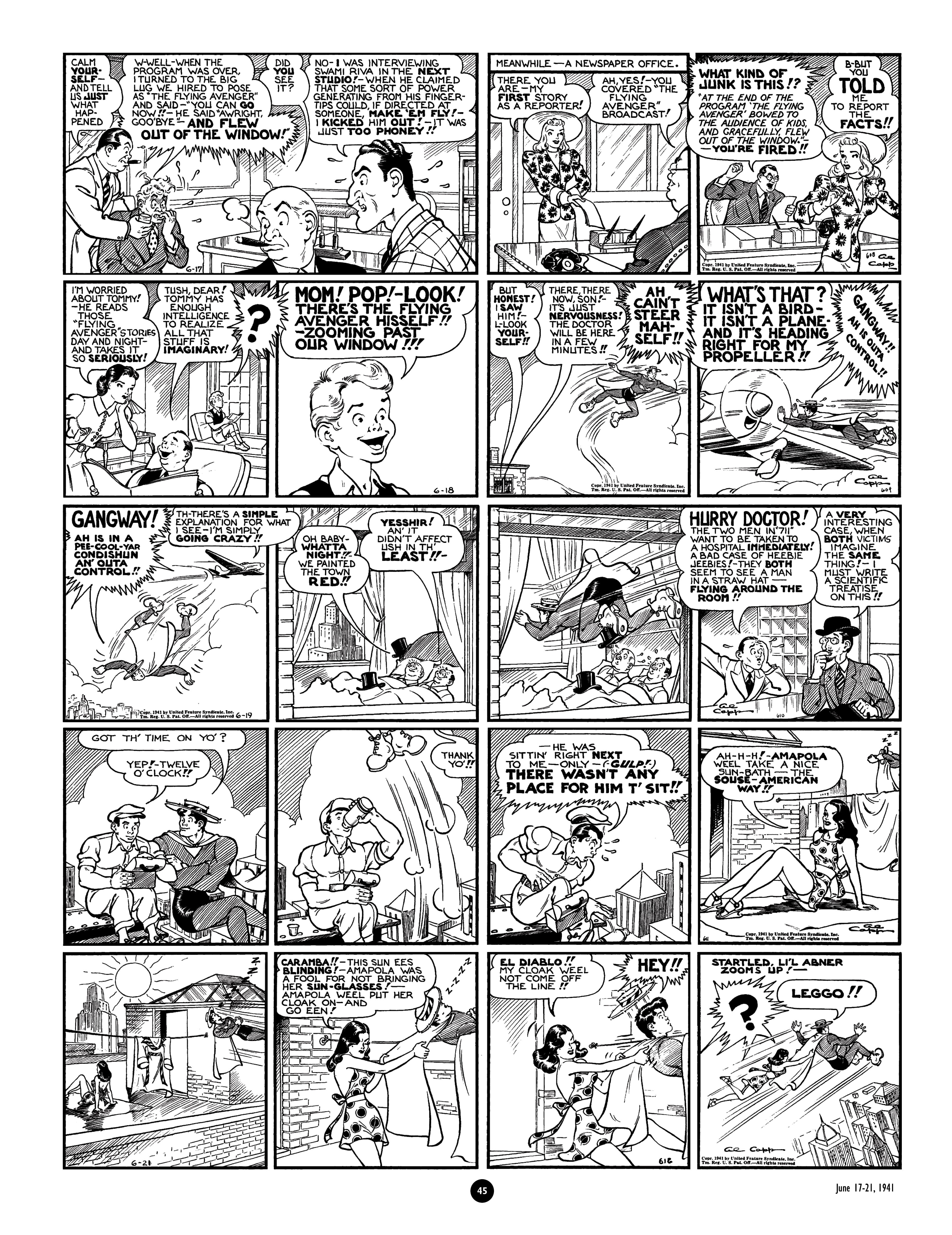 Read online Al Capp's Li'l Abner Complete Daily & Color Sunday Comics comic -  Issue # TPB 4 (Part 1) - 46