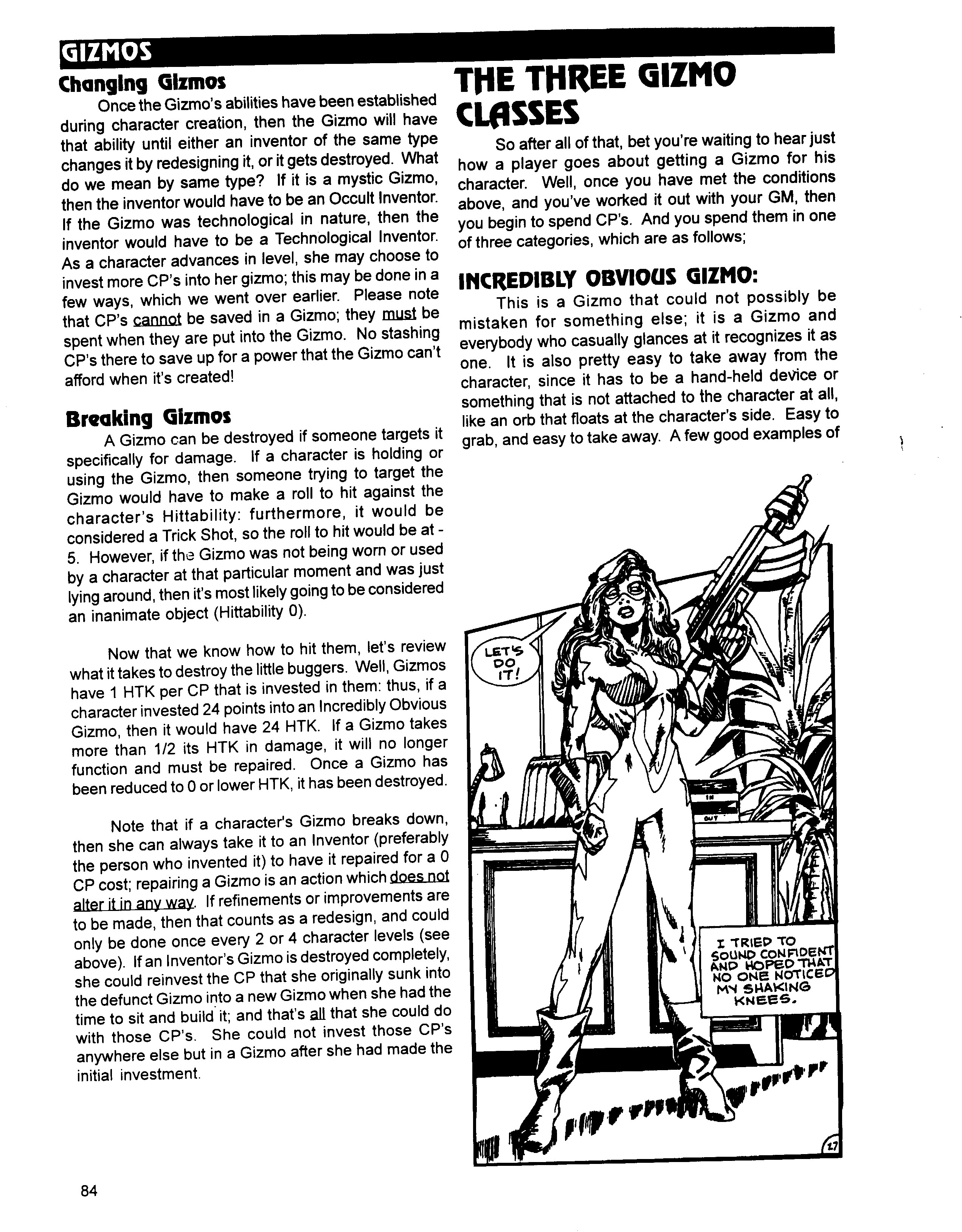 Read online Superbabes: The Femforce Role-Playing Game comic -  Issue # TPB - 86