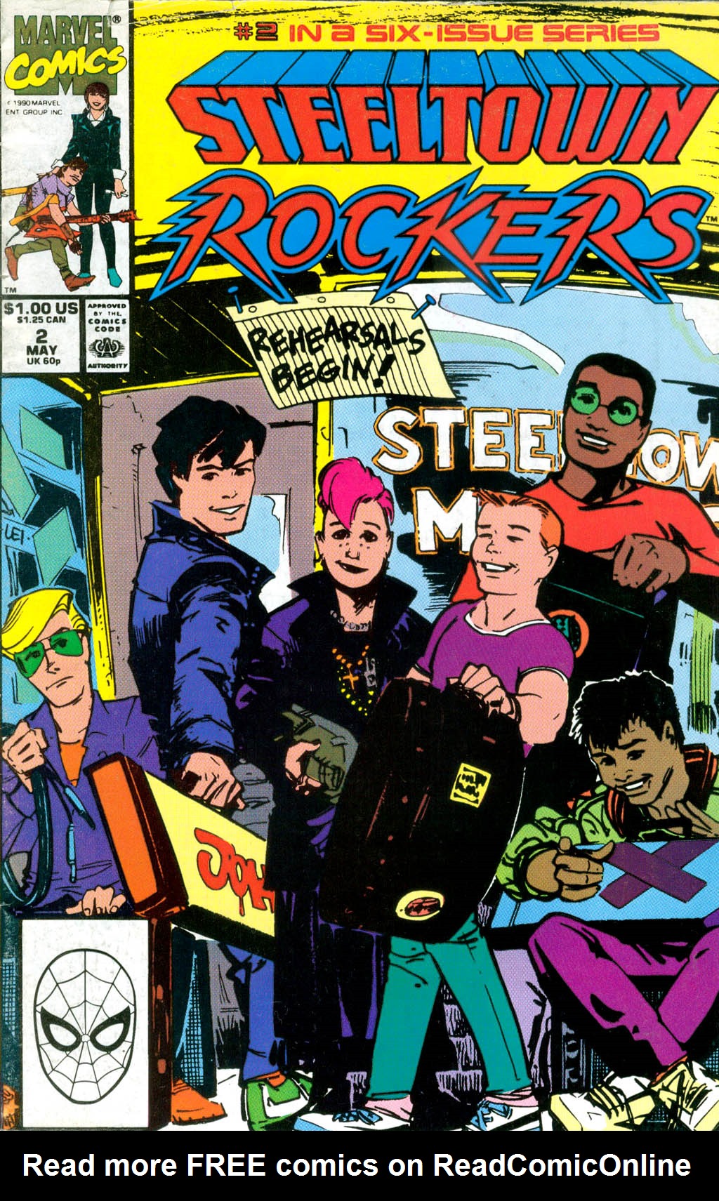 Read online Steeltown Rockers comic -  Issue #2 - 1