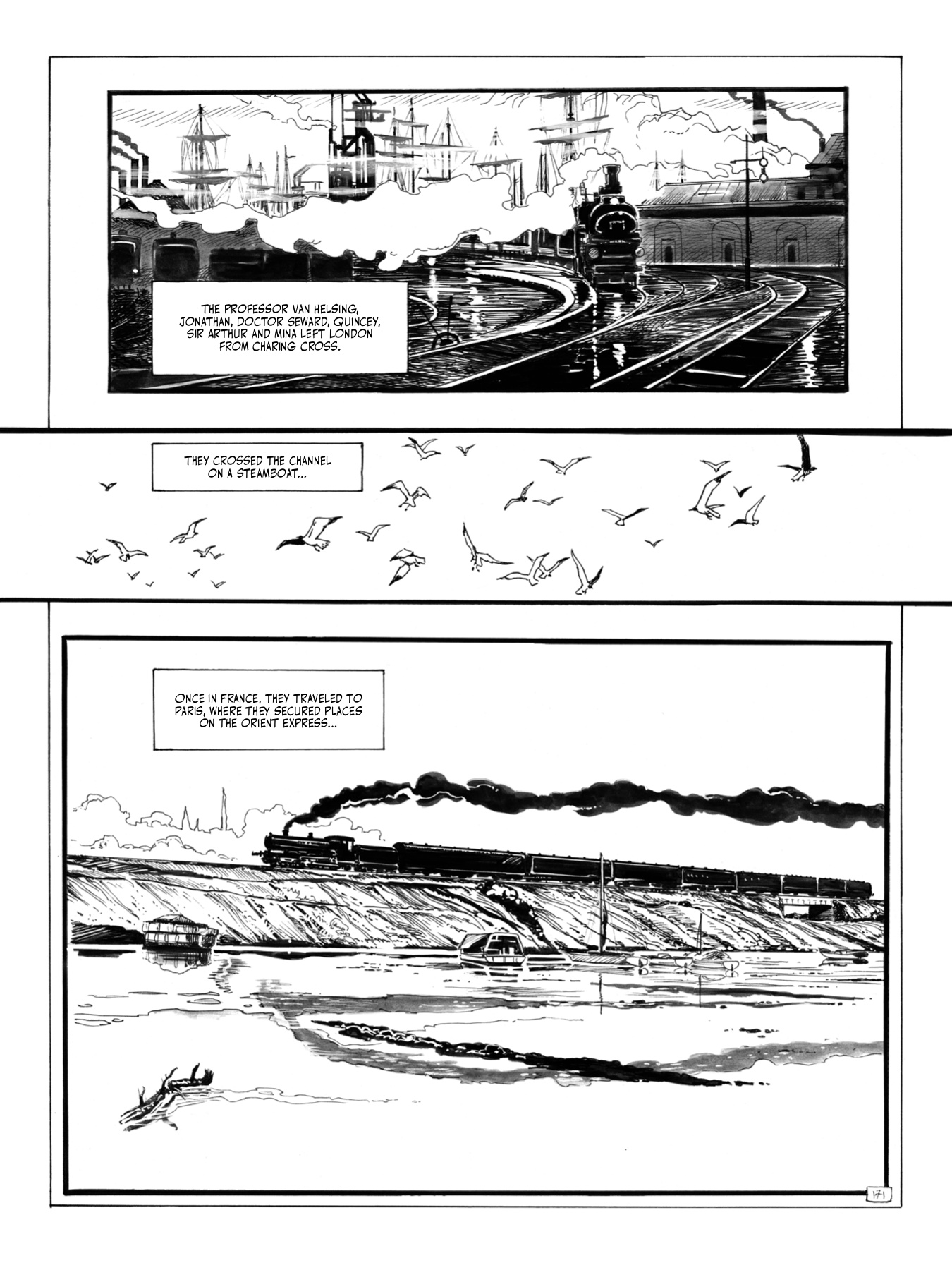 Read online Bram Stoker's Dracula by Georges Bess comic -  Issue # TPB (Part 2) - 71