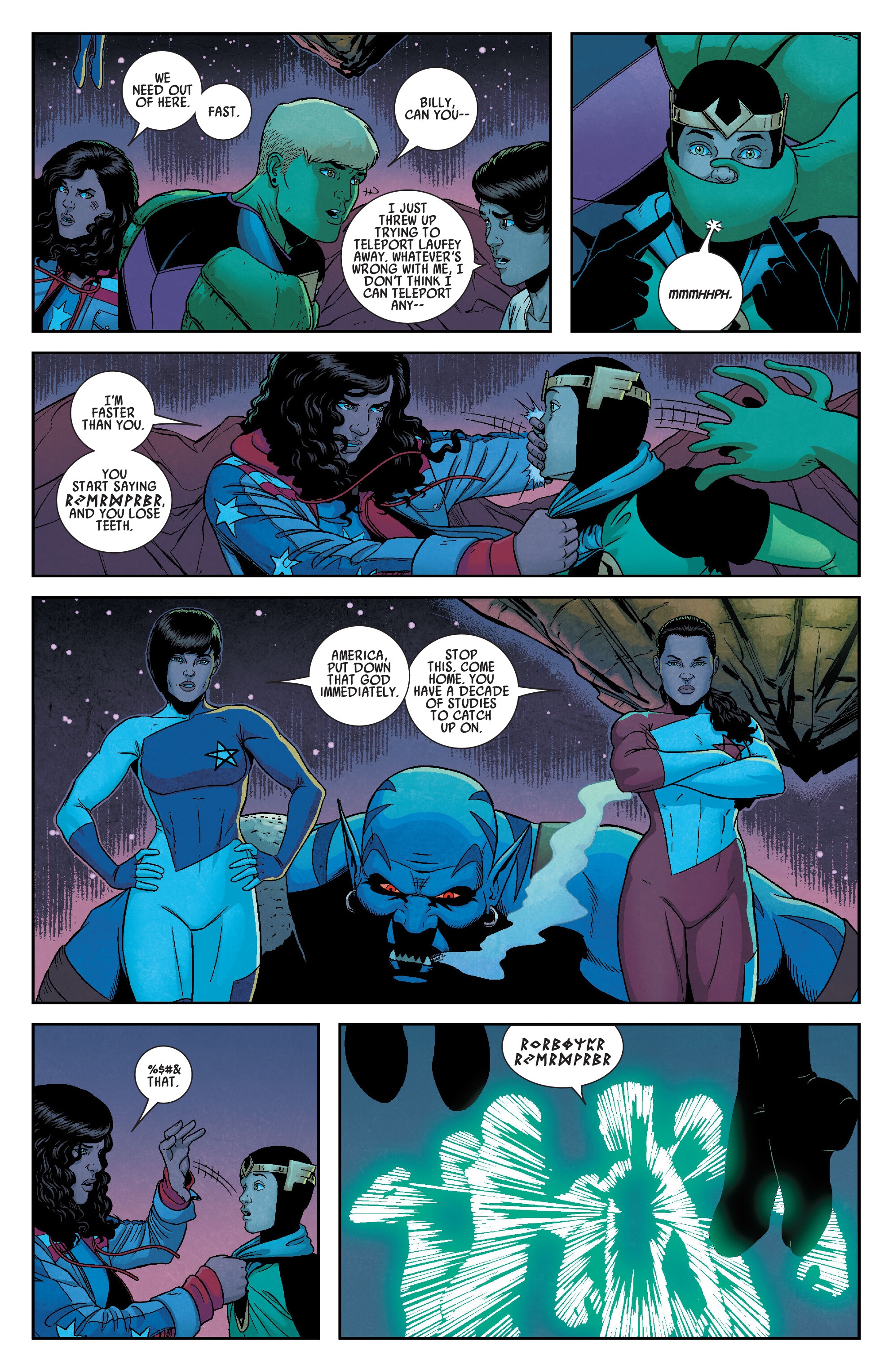 Read online Marvel-Verse: America Chavez comic -  Issue # TPB - 25