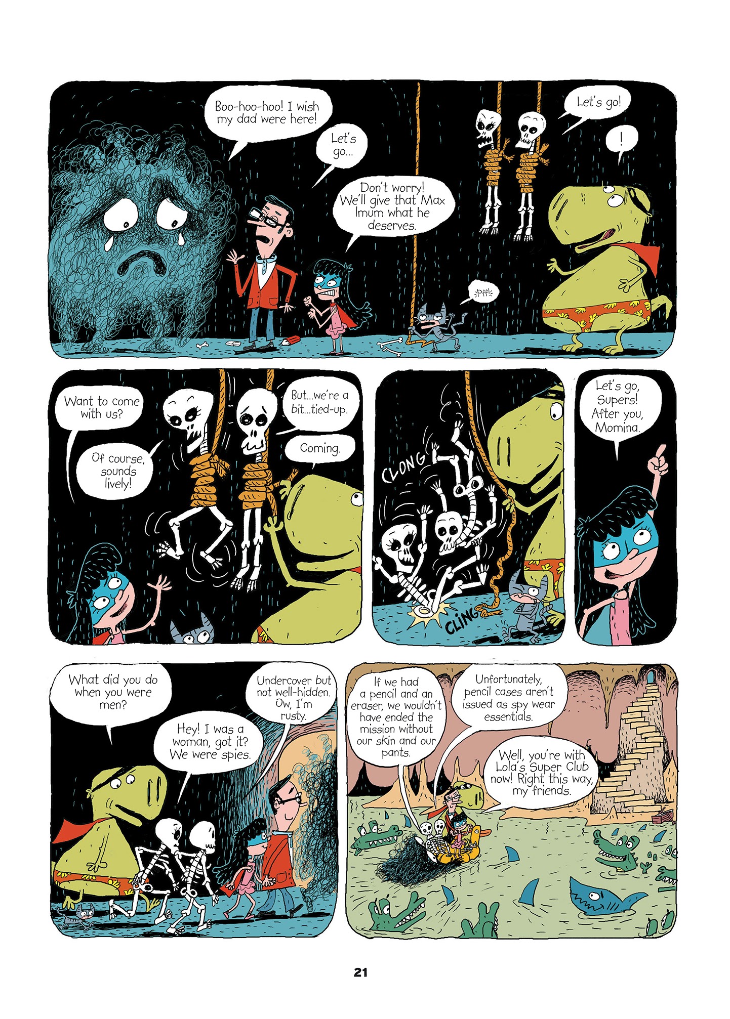 Read online Lola's Super Club comic -  Issue # TPB 1 - 23