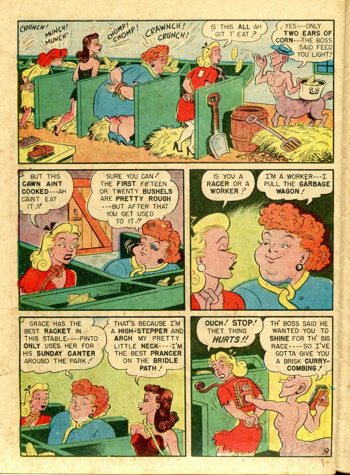 Read online Babe (1948) comic -  Issue #8 - 42