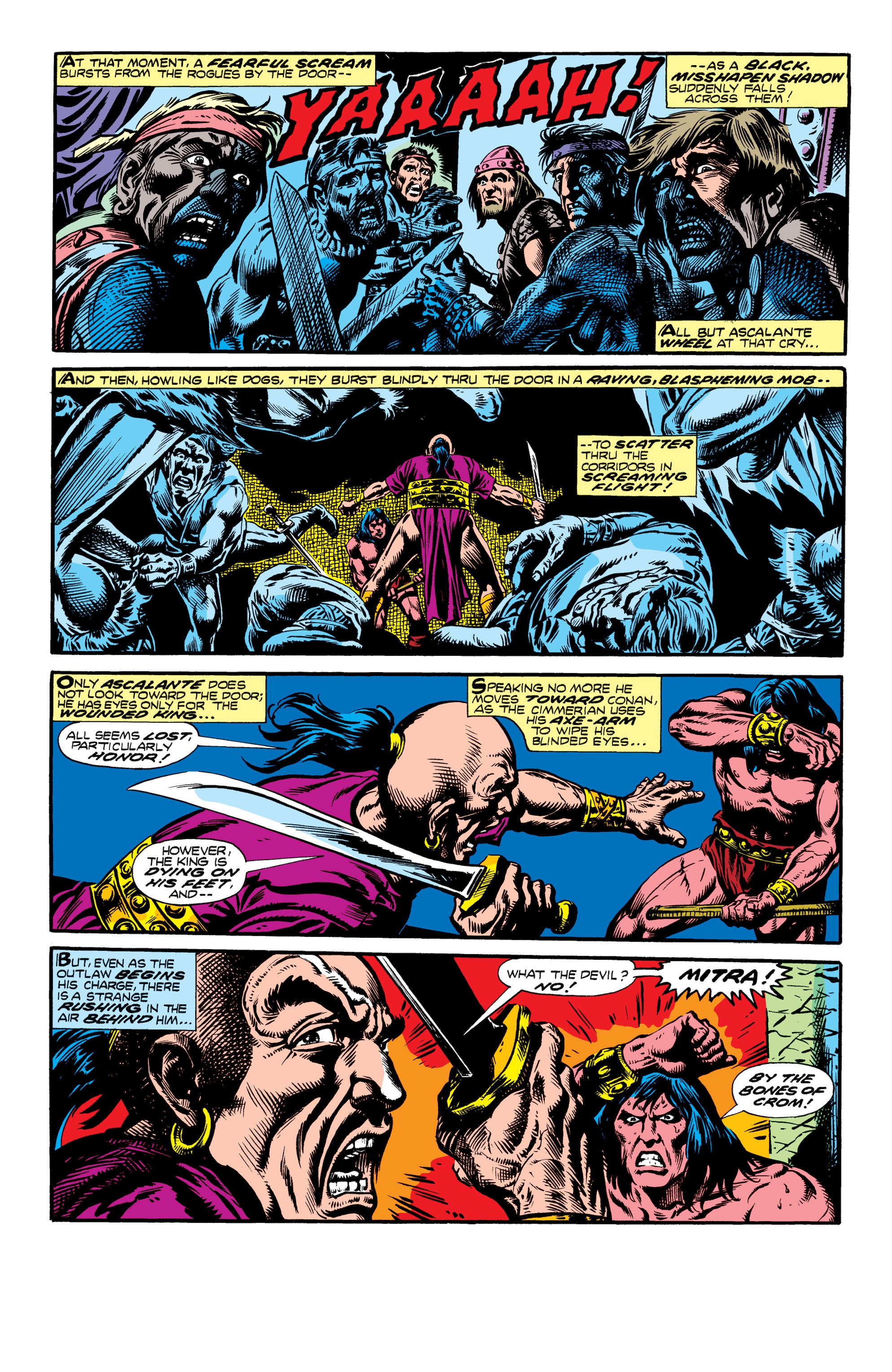 Read online Conan the Barbarian Epic Collection: The Original Marvel Years - Of Once and Future Kings comic -  Issue # TPB (Part 3) - 52