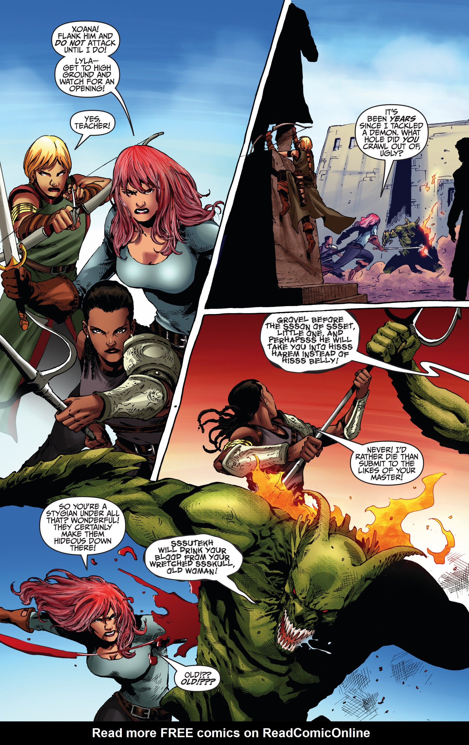 Read online Red Sonja: Vulture's Circle comic -  Issue # _TPB - 22