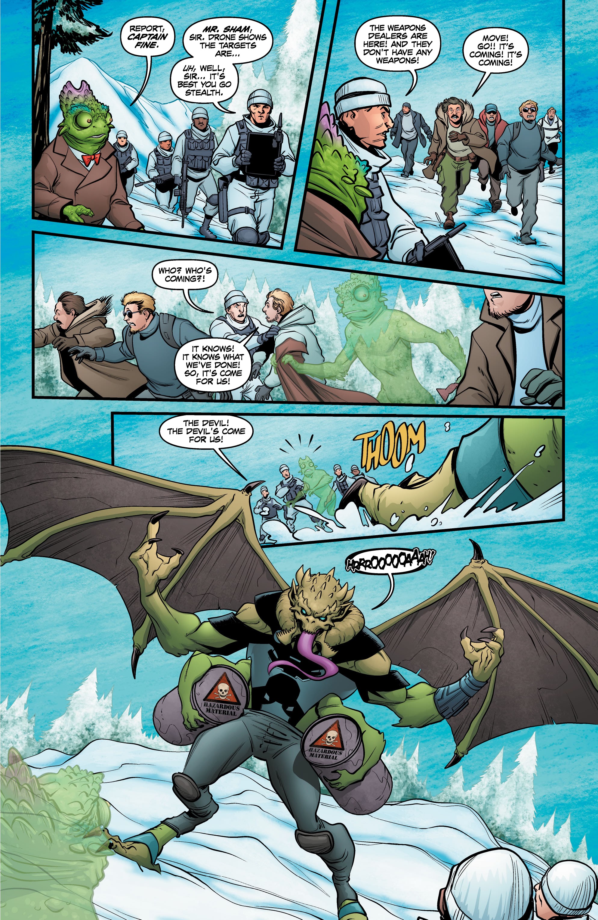 Read online Alter Nation: They Hide Hybrids comic -  Issue # TPB - 28