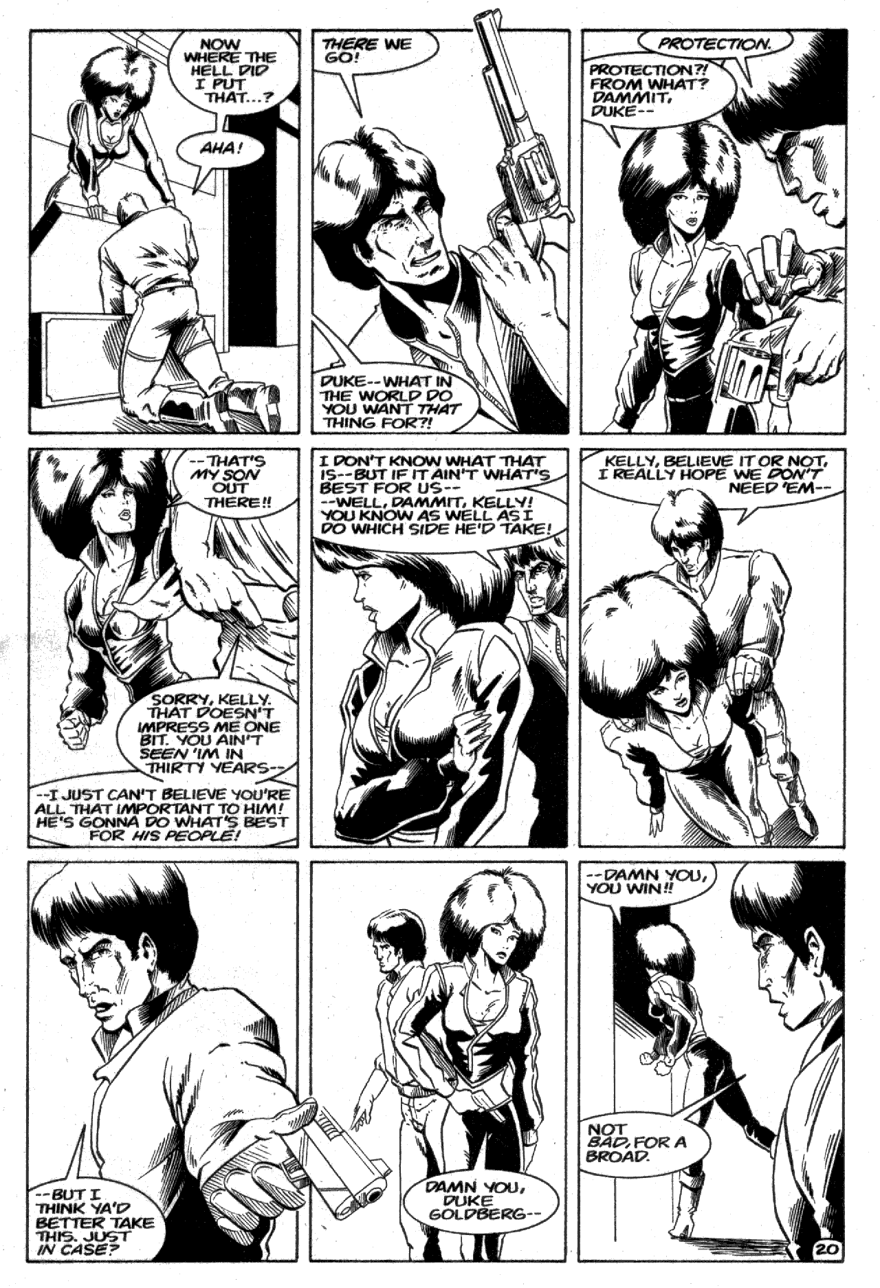Read online Ex-Mutants (1986) comic -  Issue #5 - 23