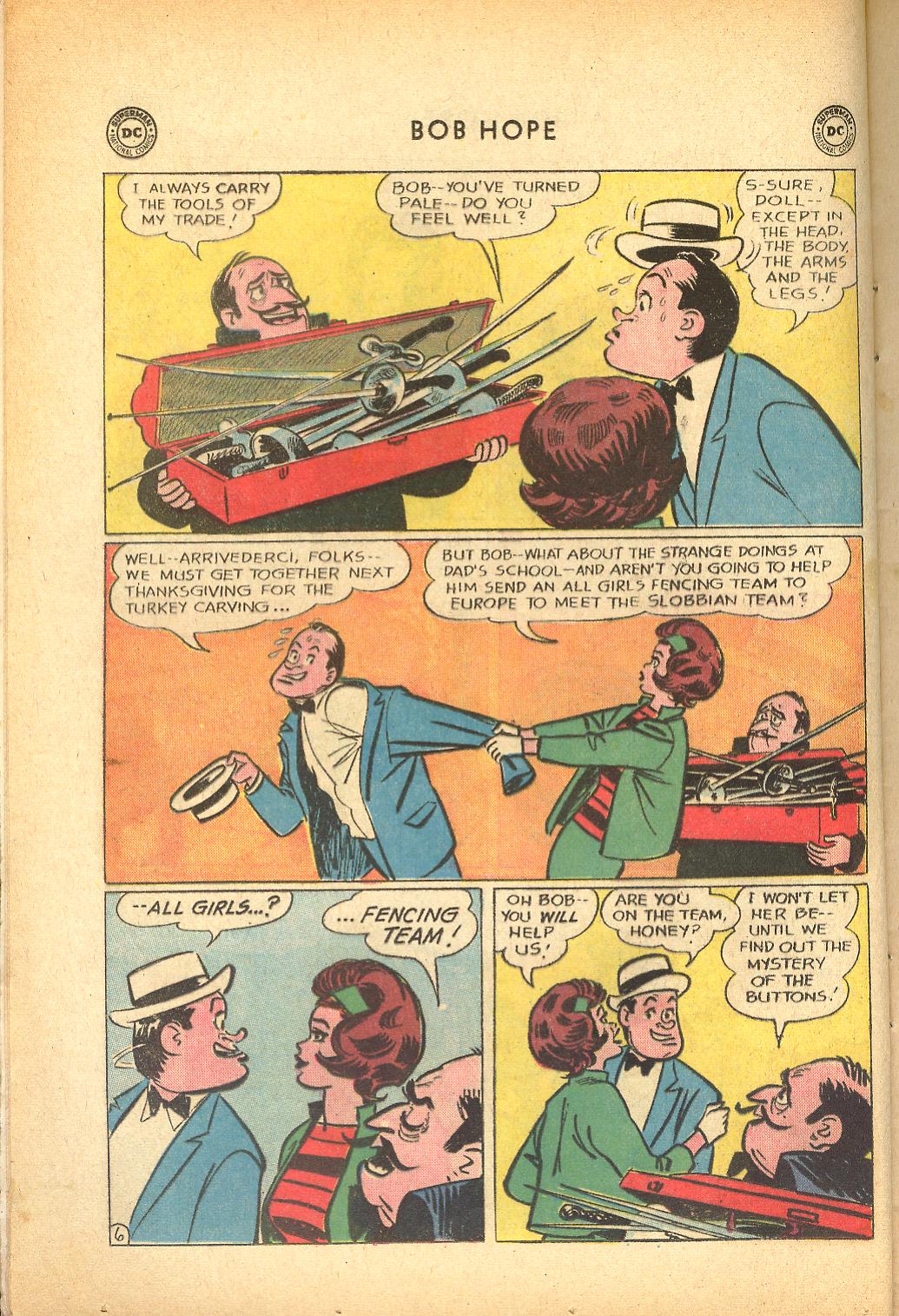 Read online The Adventures of Bob Hope comic -  Issue #84 - 8