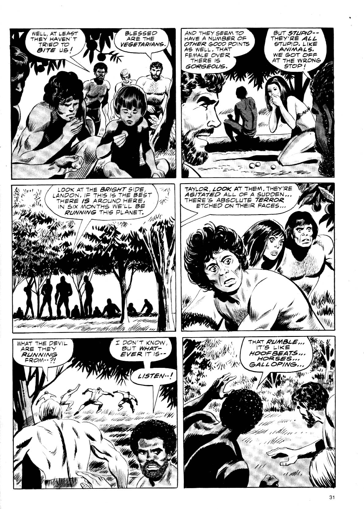 Read online Planet of the Apes (1974) comic -  Issue #1 - 31