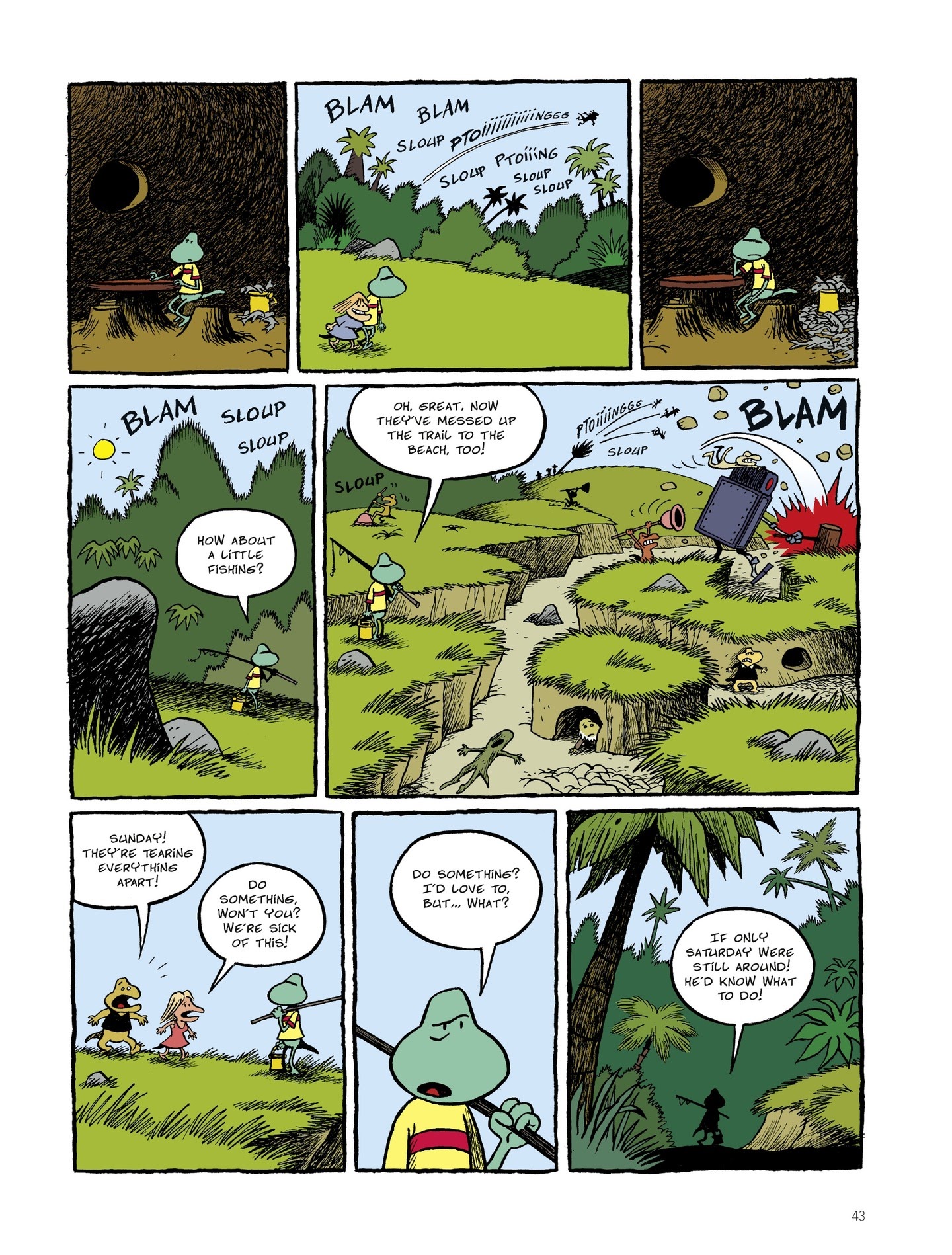 Read online Saturday and Sunday comic -  Issue #2 - 43