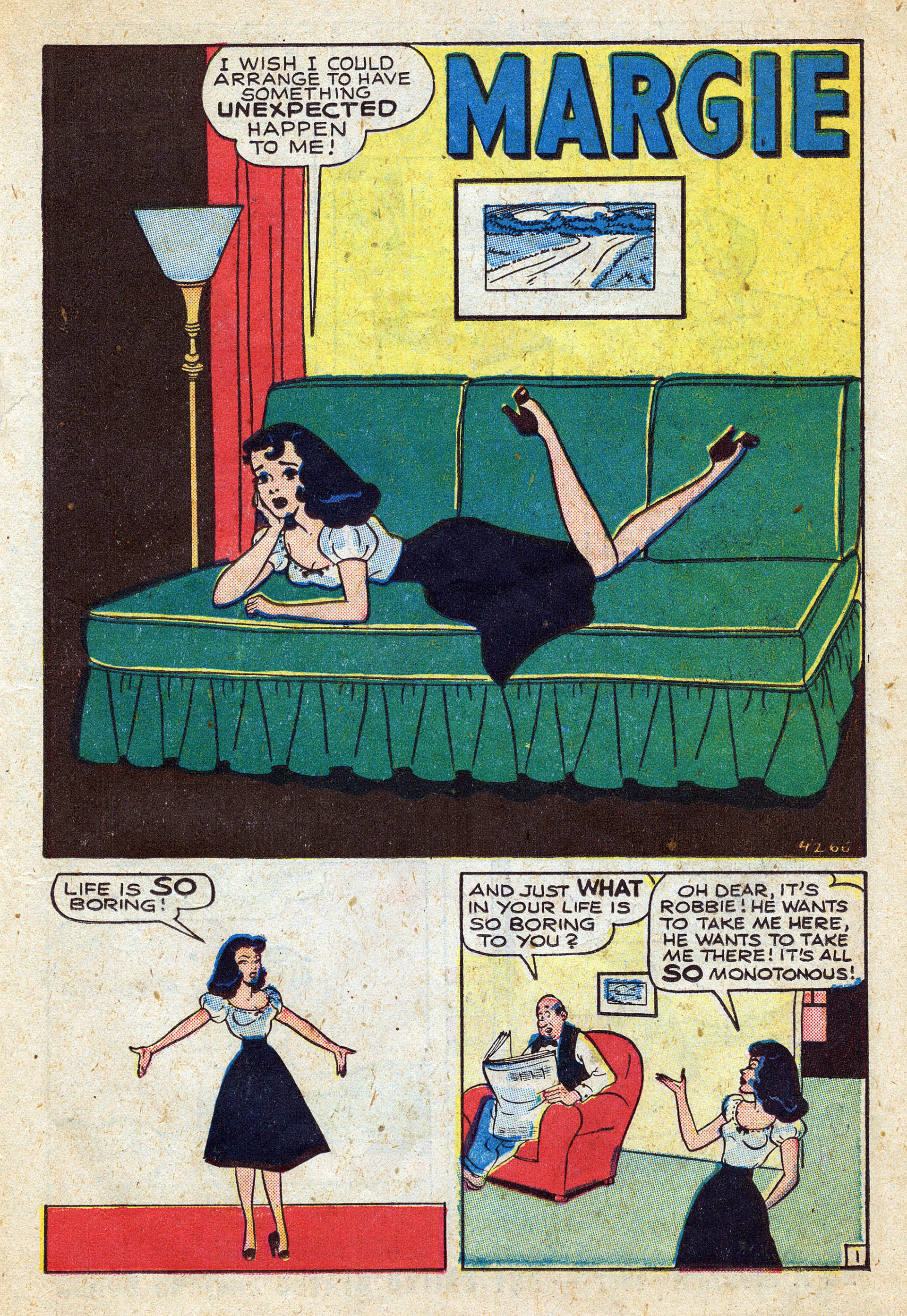 Read online Margie Comics comic -  Issue #48 - 27
