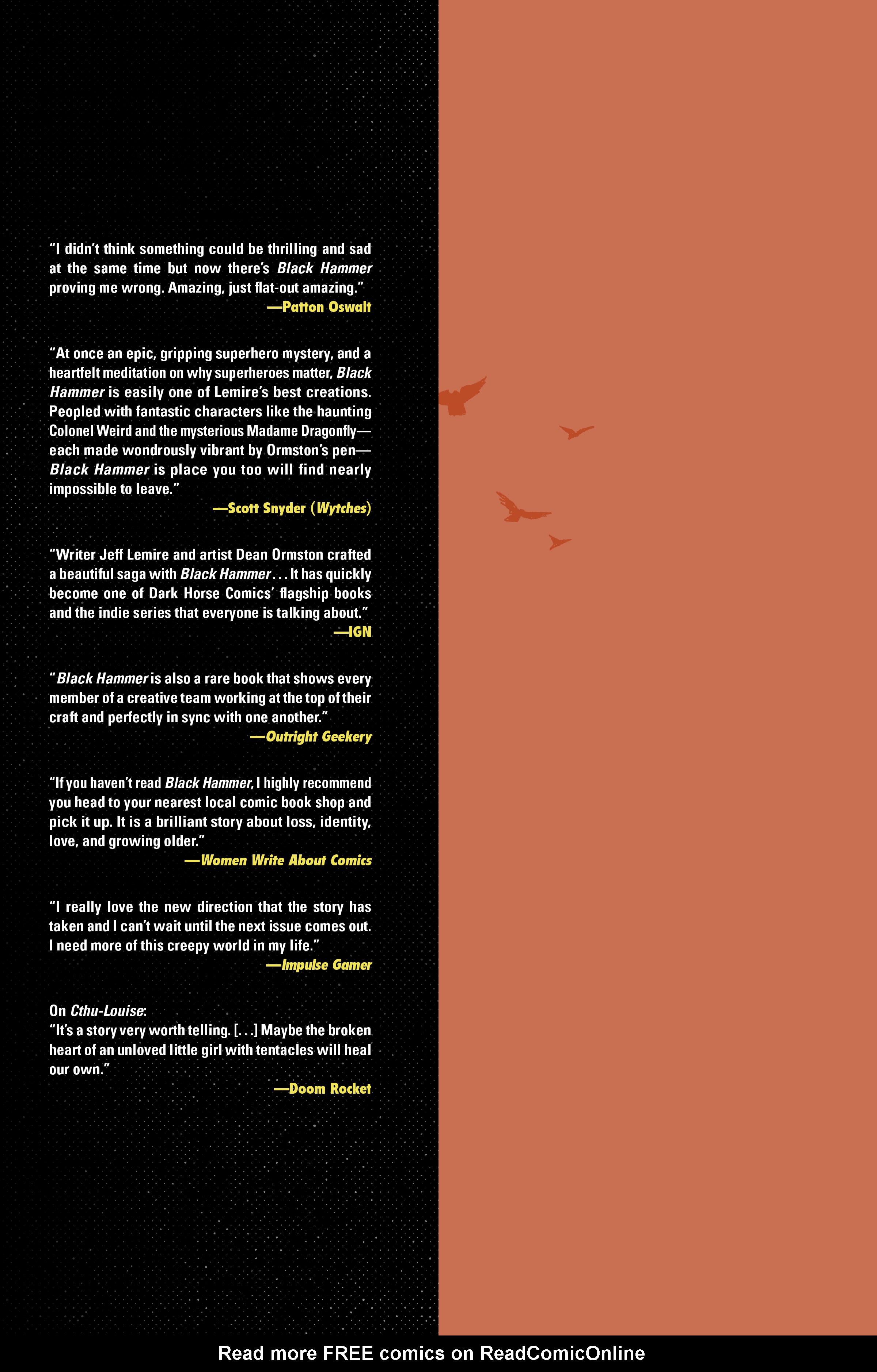 Read online Black Hammer Library Edition comic -  Issue # TPB 2 (Part 1) - 2