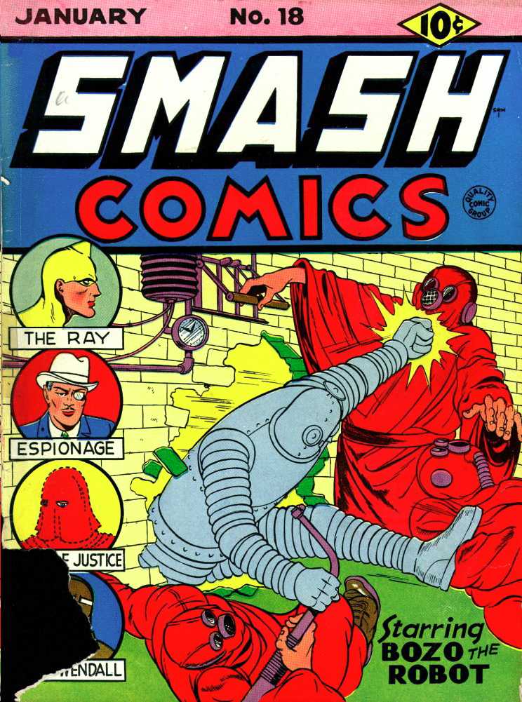 Read online Smash Comics comic -  Issue #18 - 1
