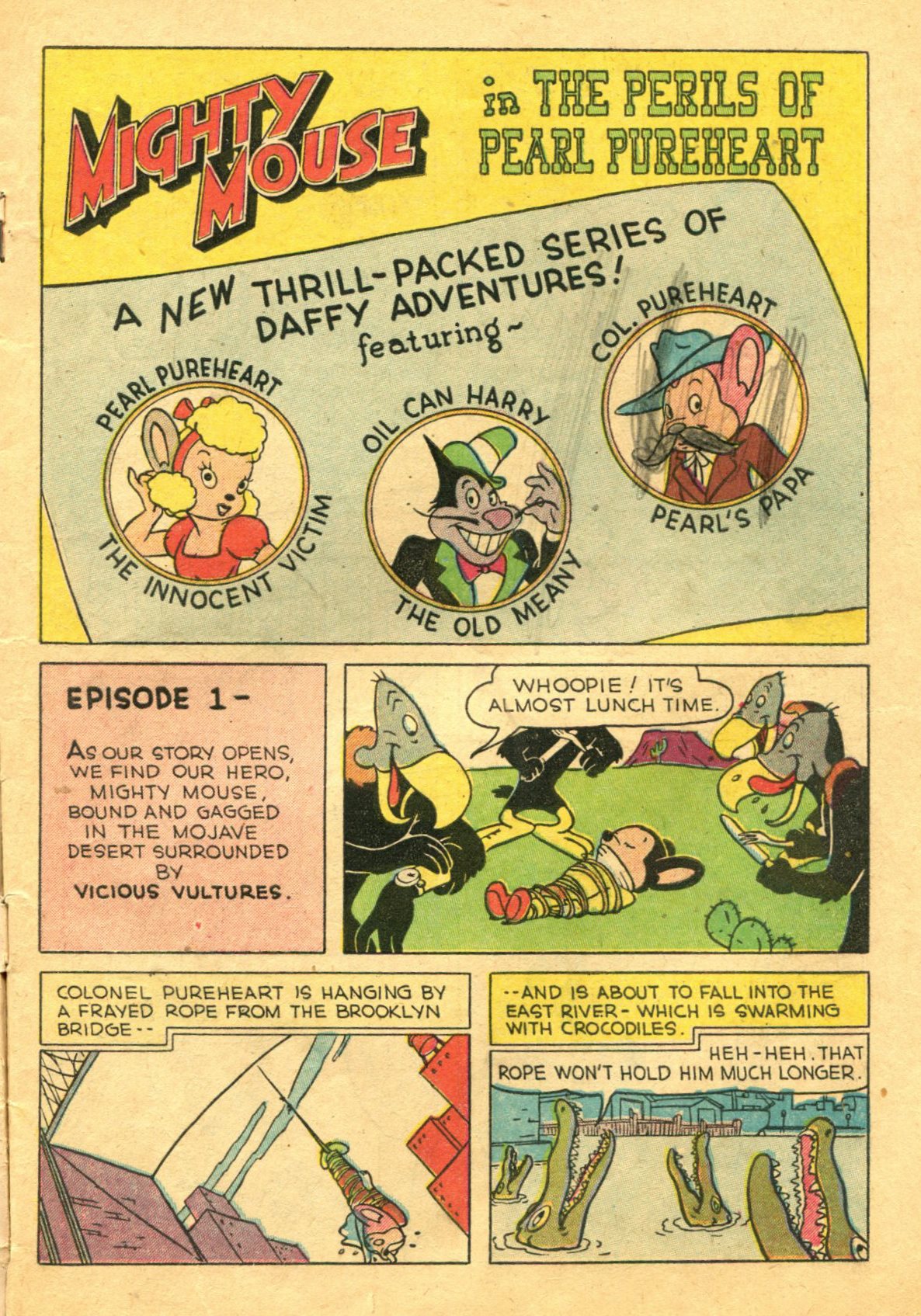 Read online Paul Terry's Mighty Mouse Comics comic -  Issue #8 - 3