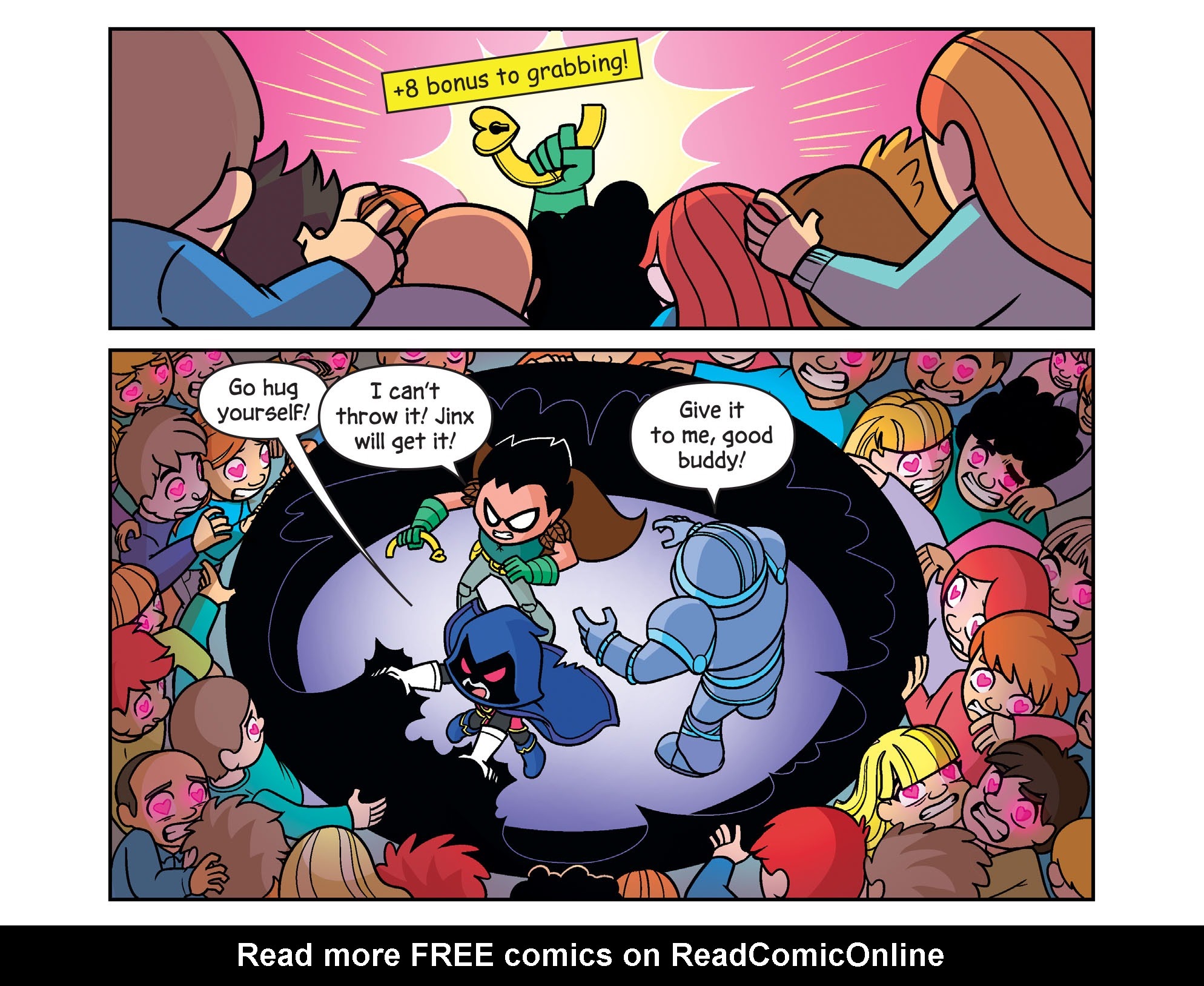 Read online Teen Titans Go! Roll With It! comic -  Issue #11 - 12