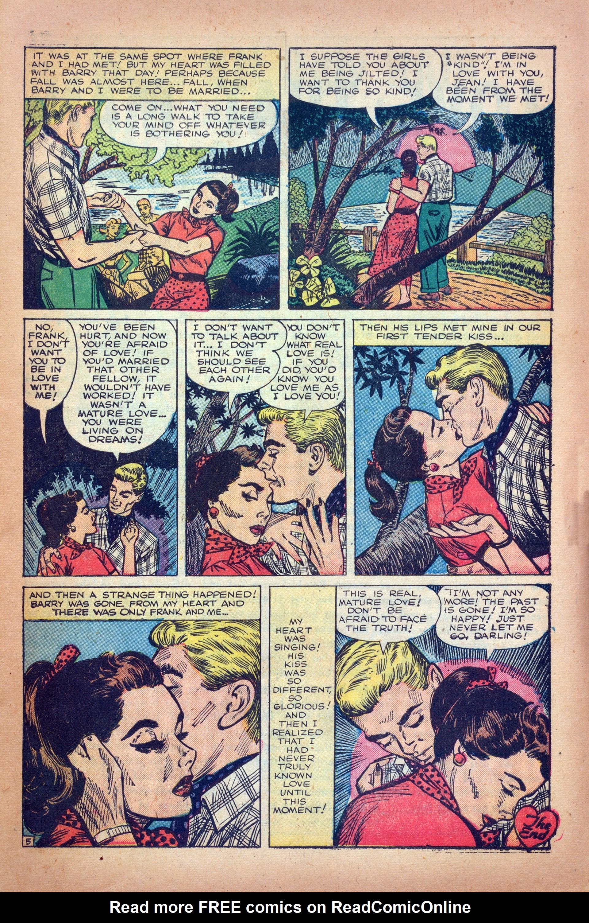 Read online Stories Of Romance comic -  Issue #5 - 7