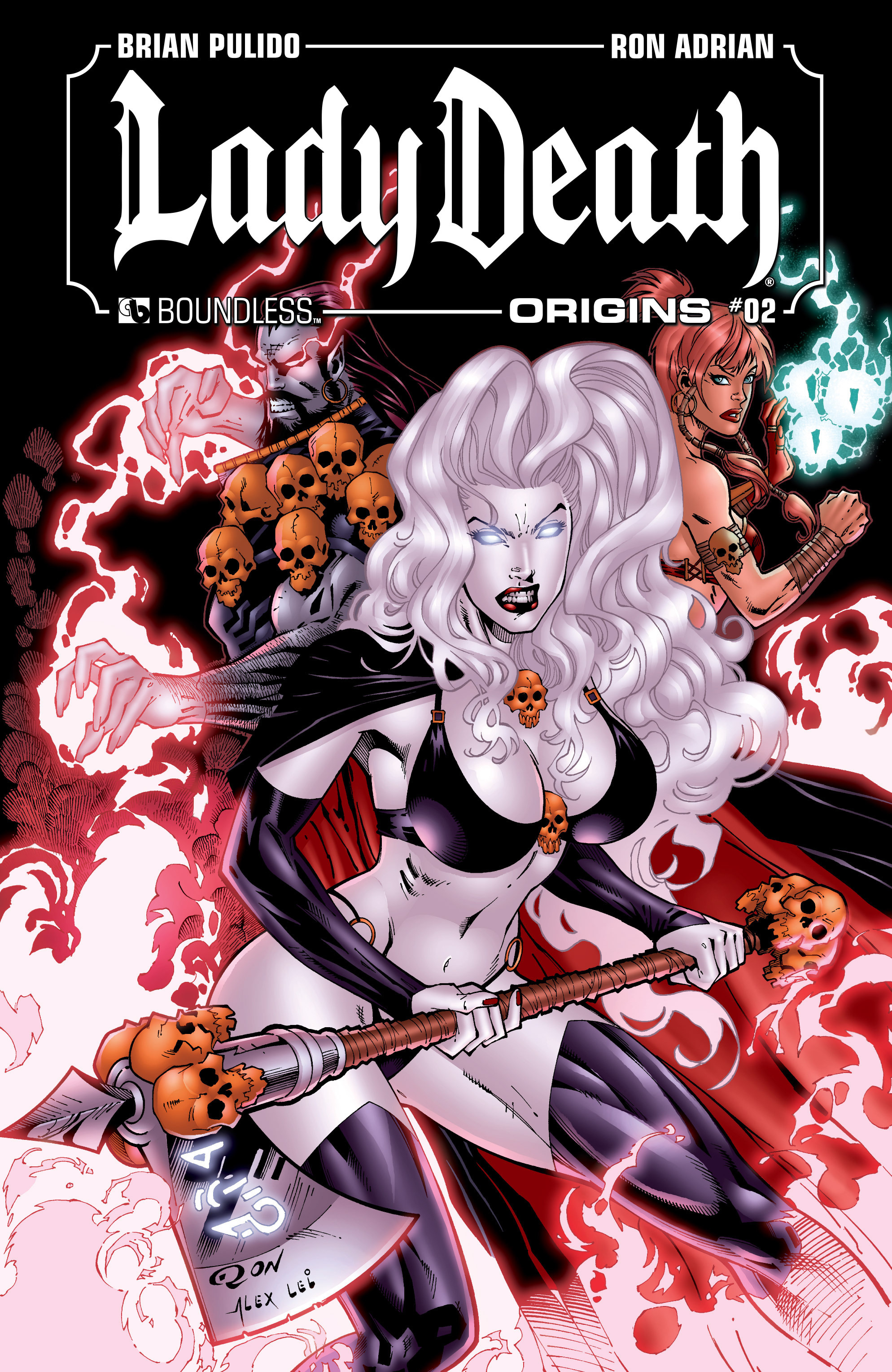Read online Lady Death Origins comic -  Issue #2 - 1
