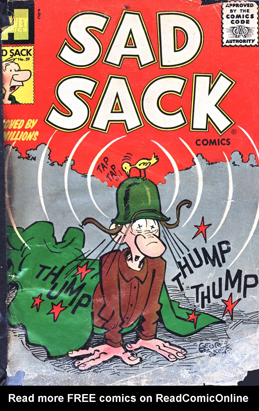 Read online Sad Sack comic -  Issue #59 - 1
