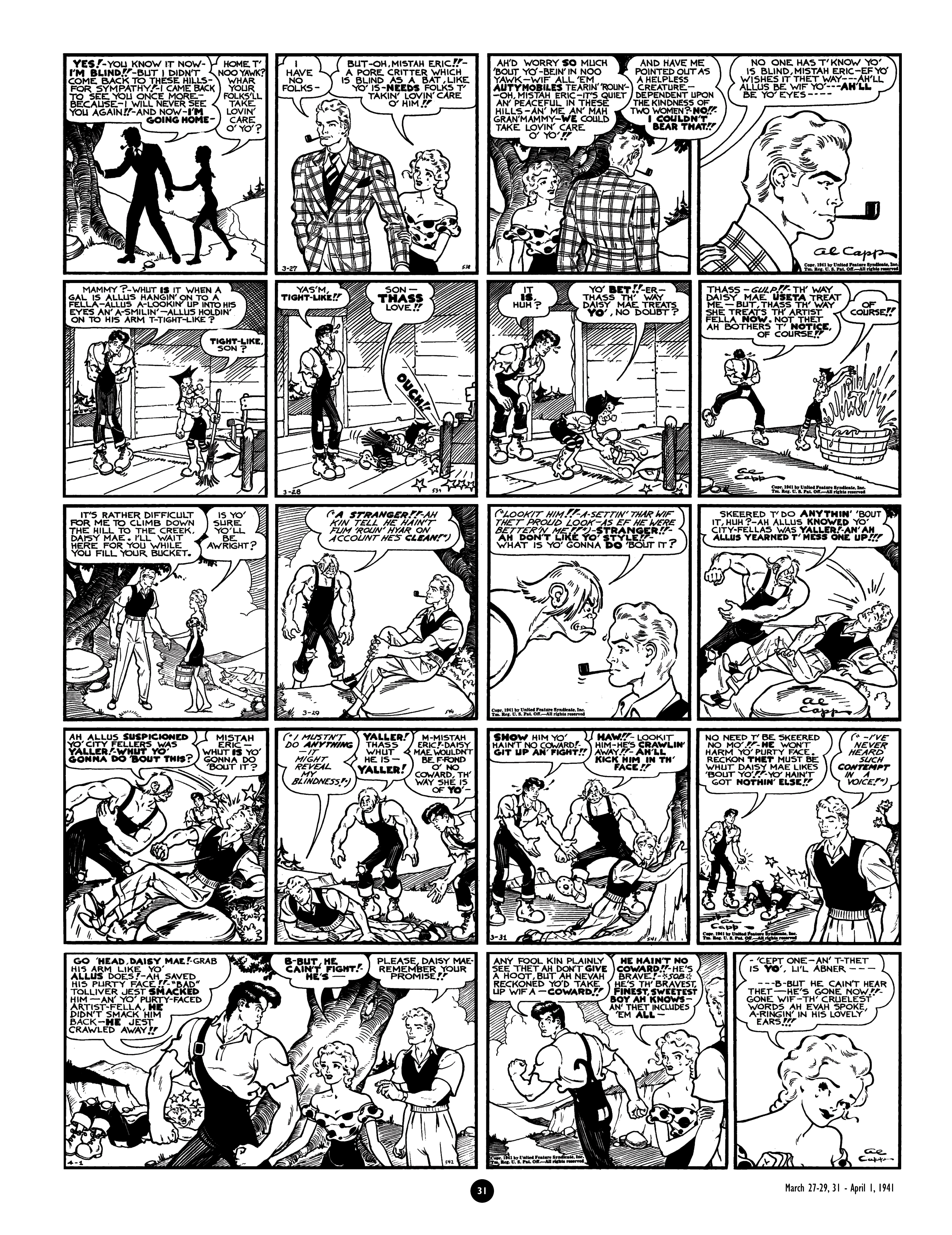 Read online Al Capp's Li'l Abner Complete Daily & Color Sunday Comics comic -  Issue # TPB 4 (Part 1) - 32