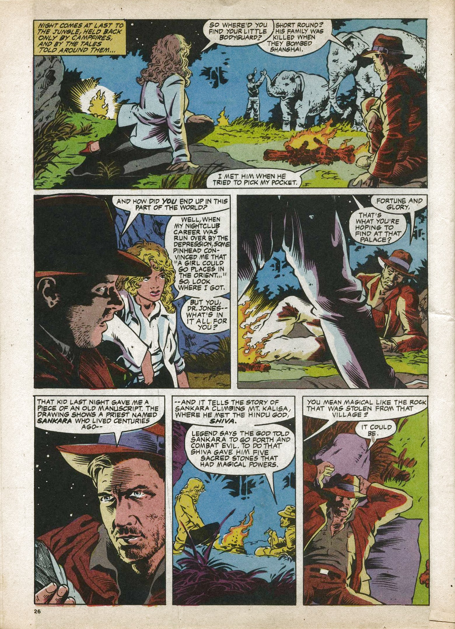 Read online Indiana Jones comic -  Issue #1 - 26