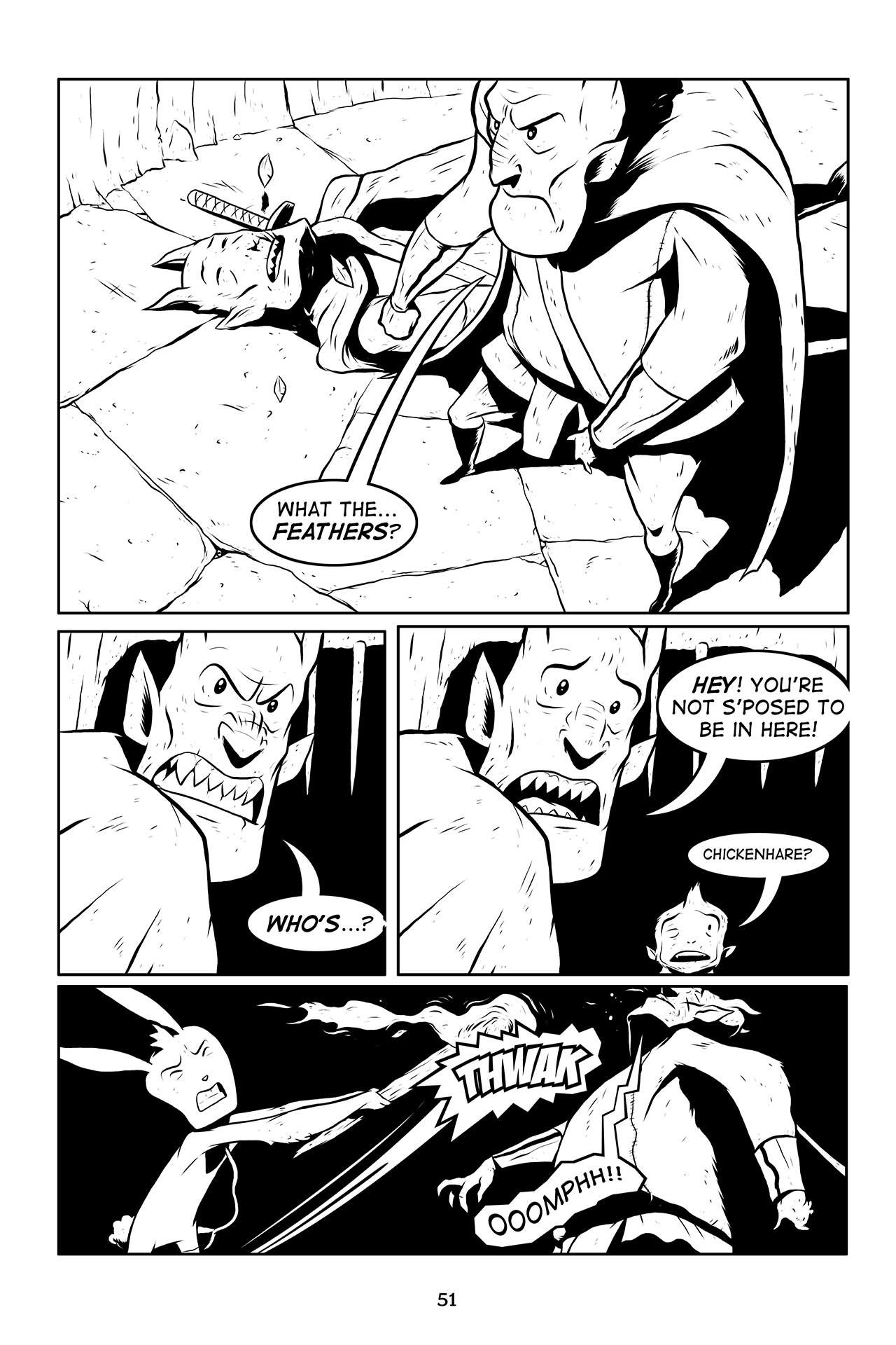 Read online Chickenhare: Fire in the Hole comic -  Issue # TPB (Part 1) - 53